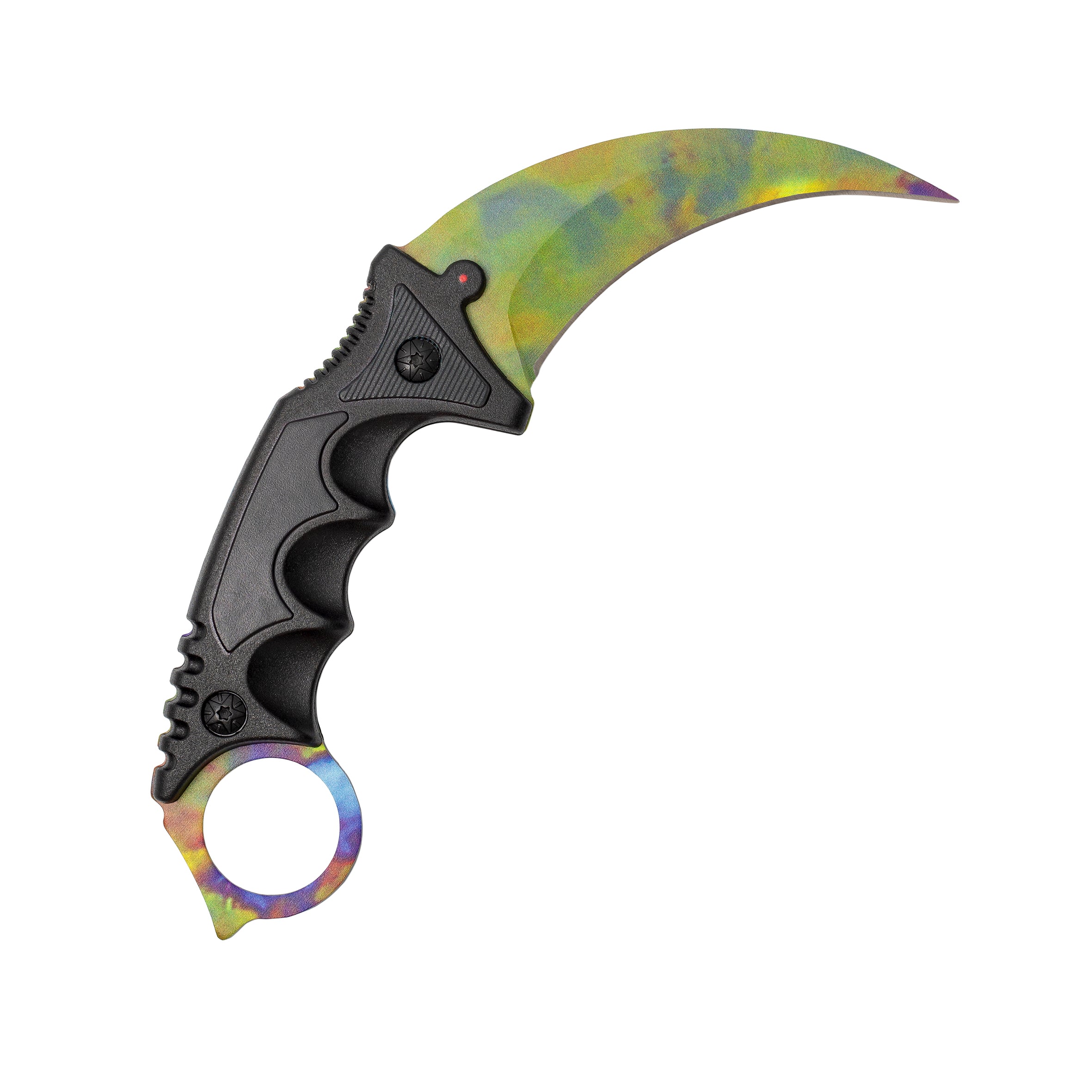 Premium Karambit knife Case Hardened - Blue Gem