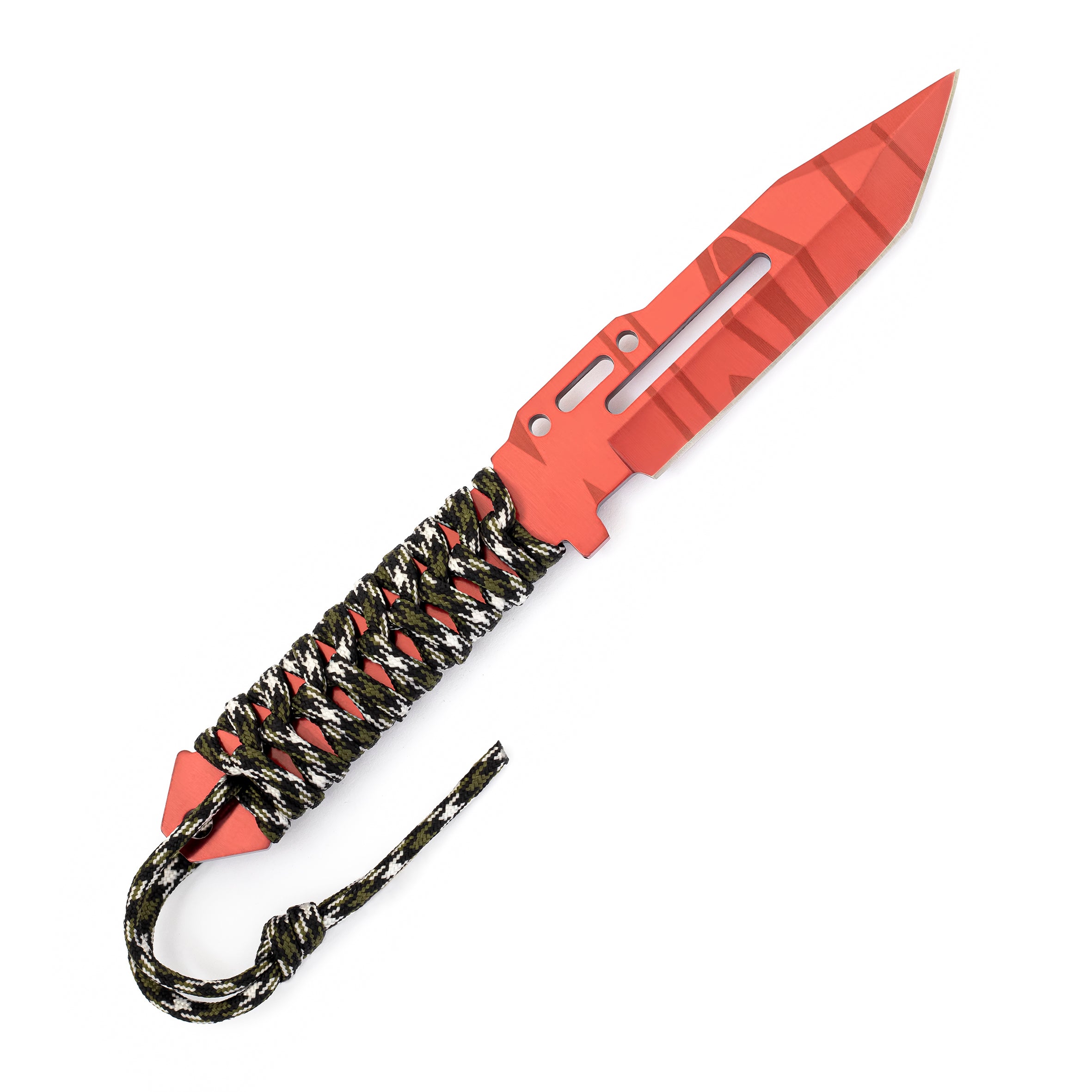 Paracord knife Red slaughter