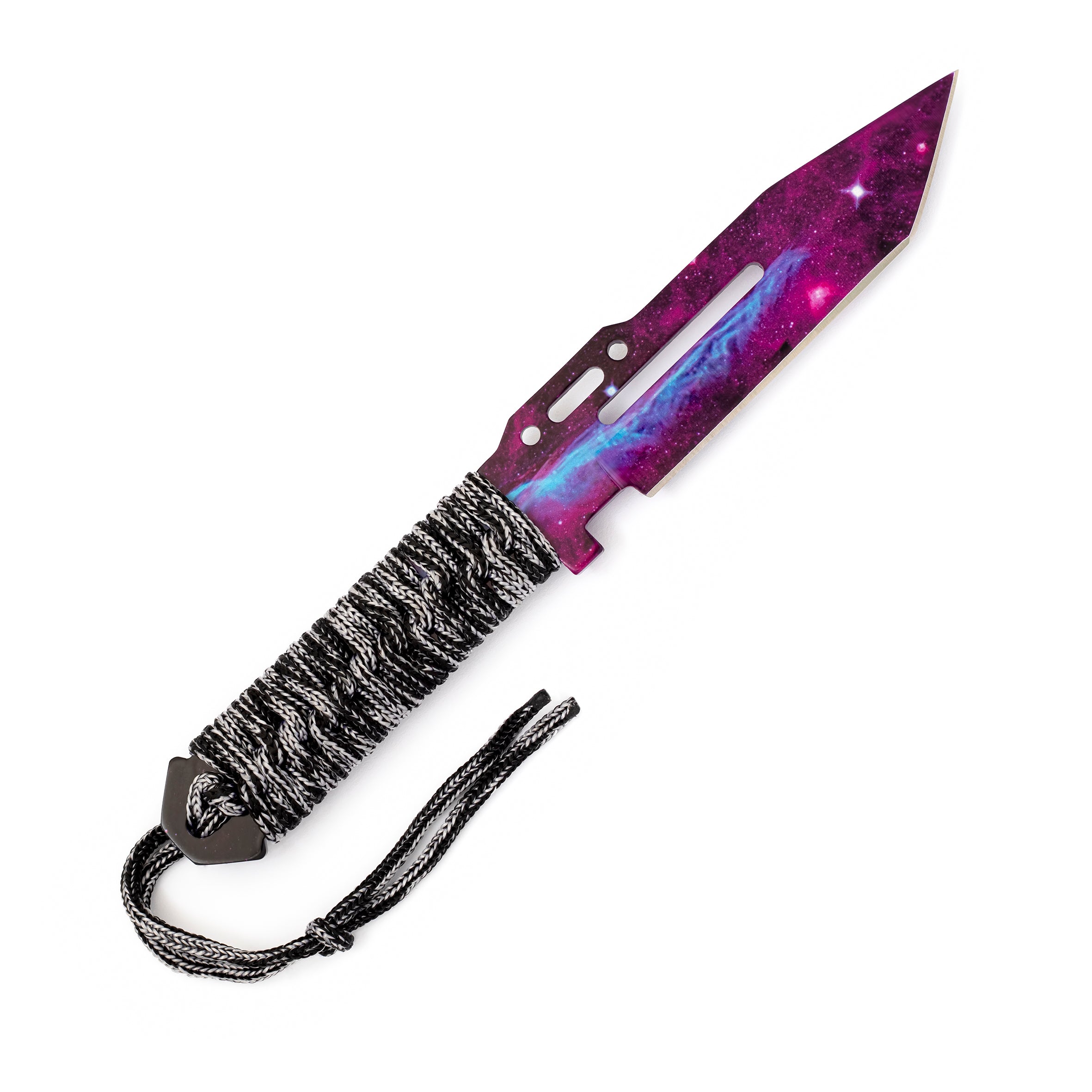 Paracord knife Galaxy Black