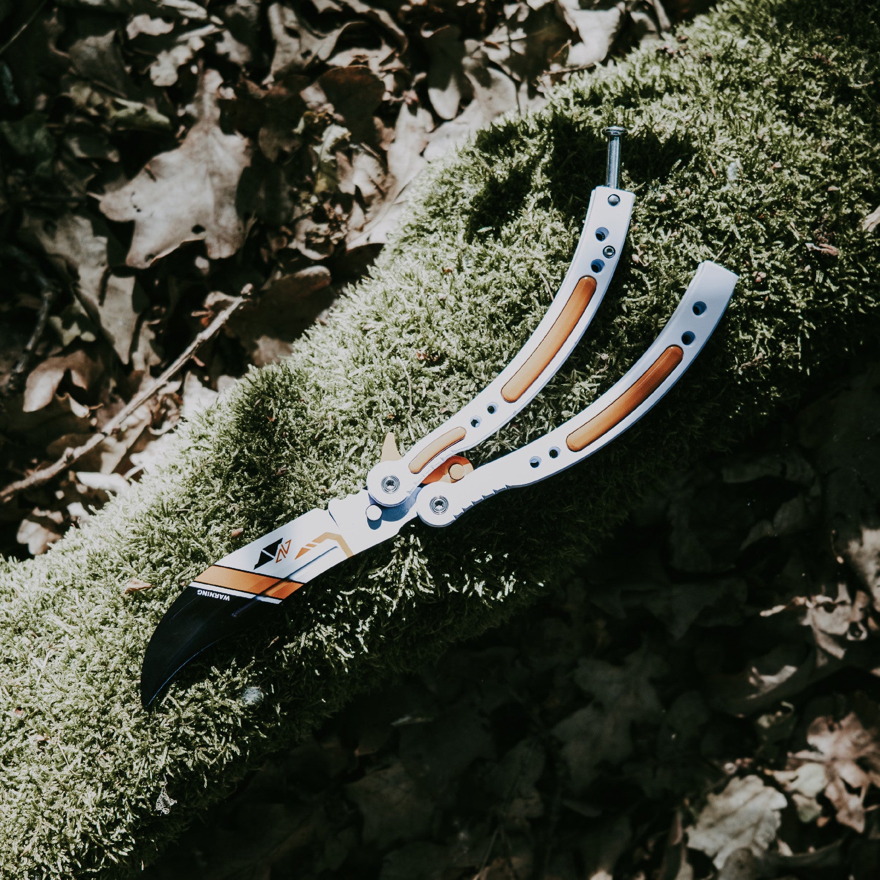 Butterfly knife Asiimov