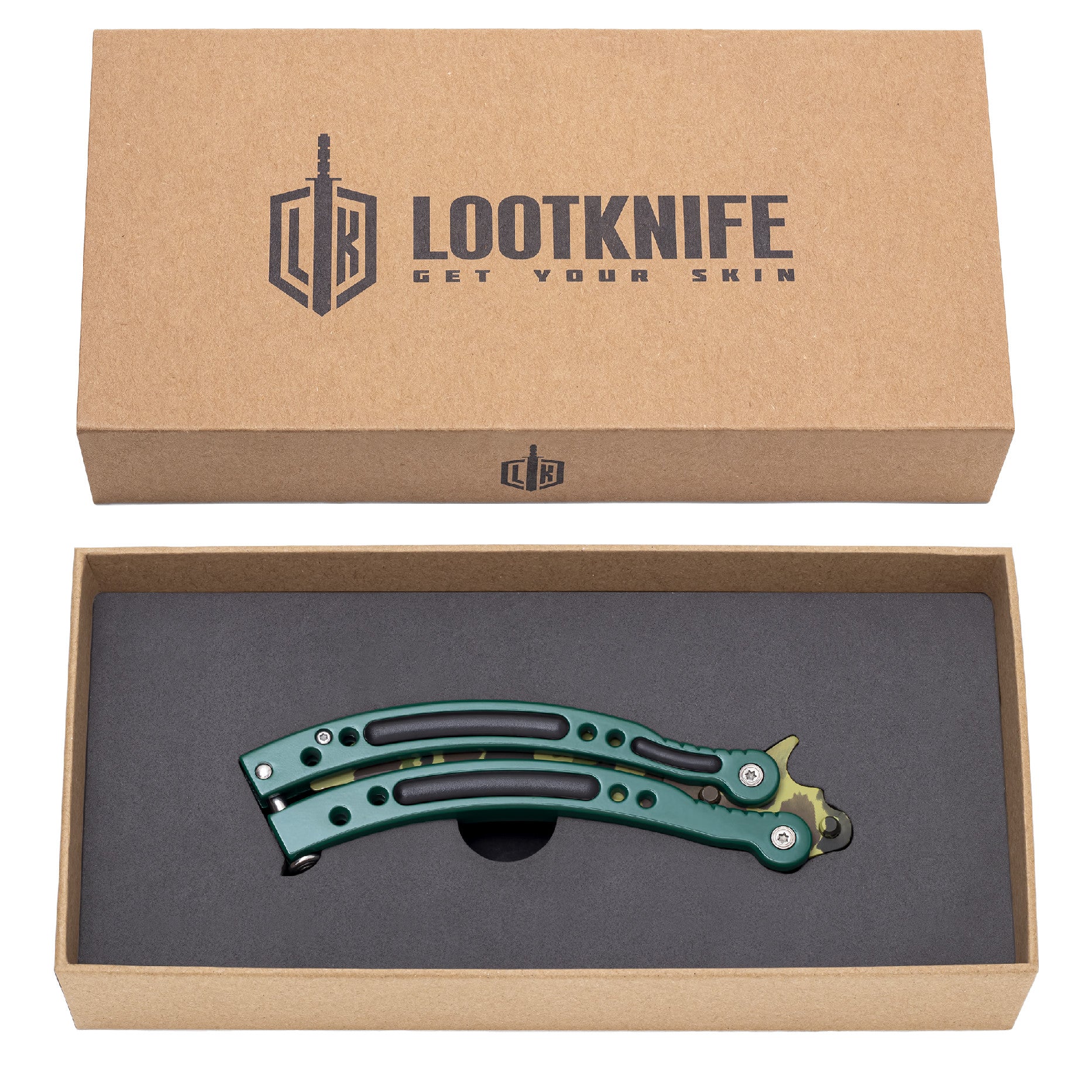 Butterfly knife Boreal Forest