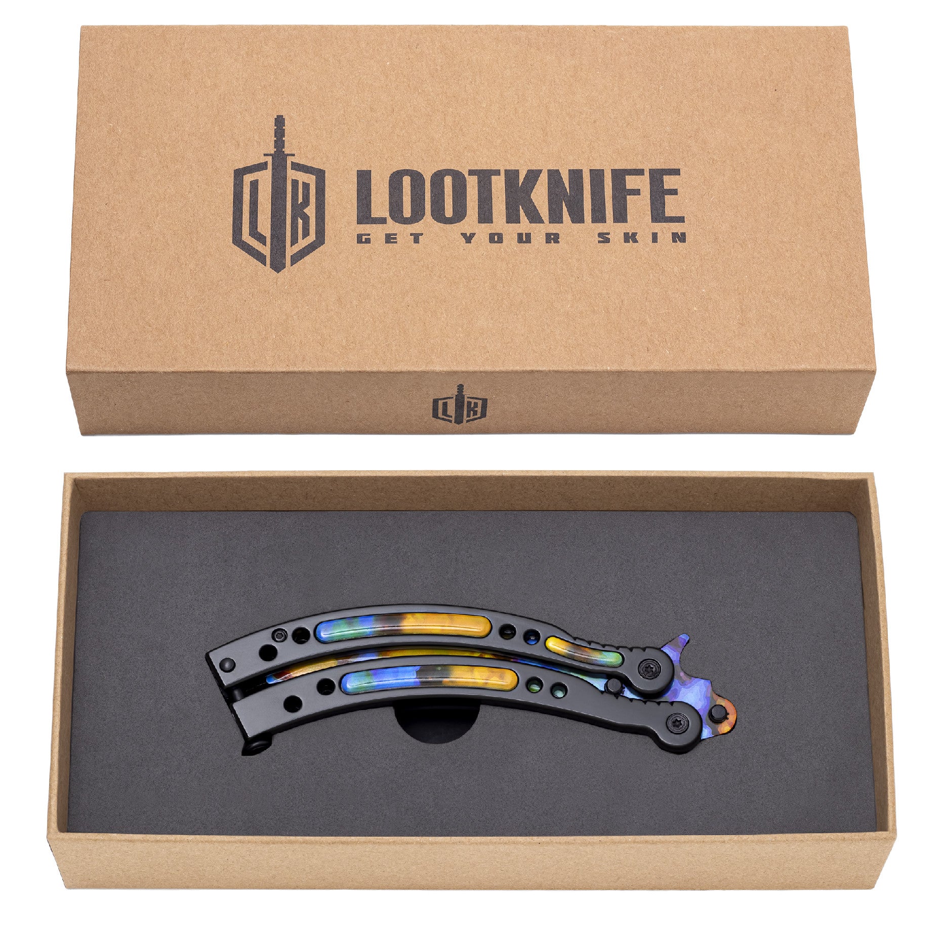 Butterfly knife Case Hardened