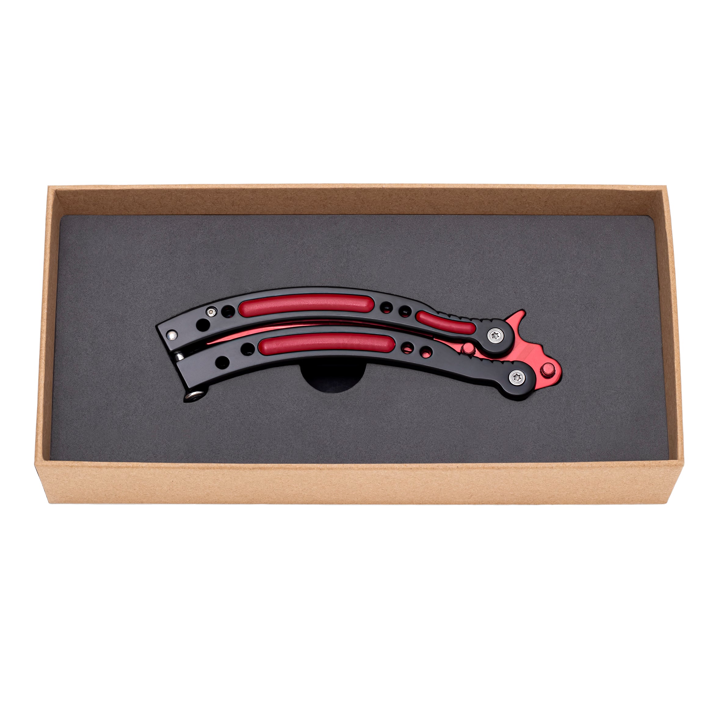 Butterfly knife Red Slaughter