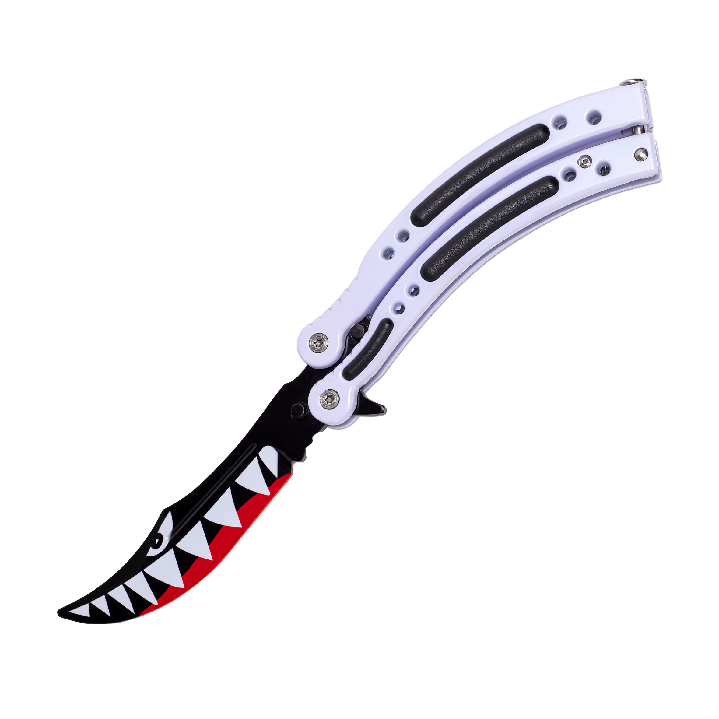 Butterfly knife White Shark