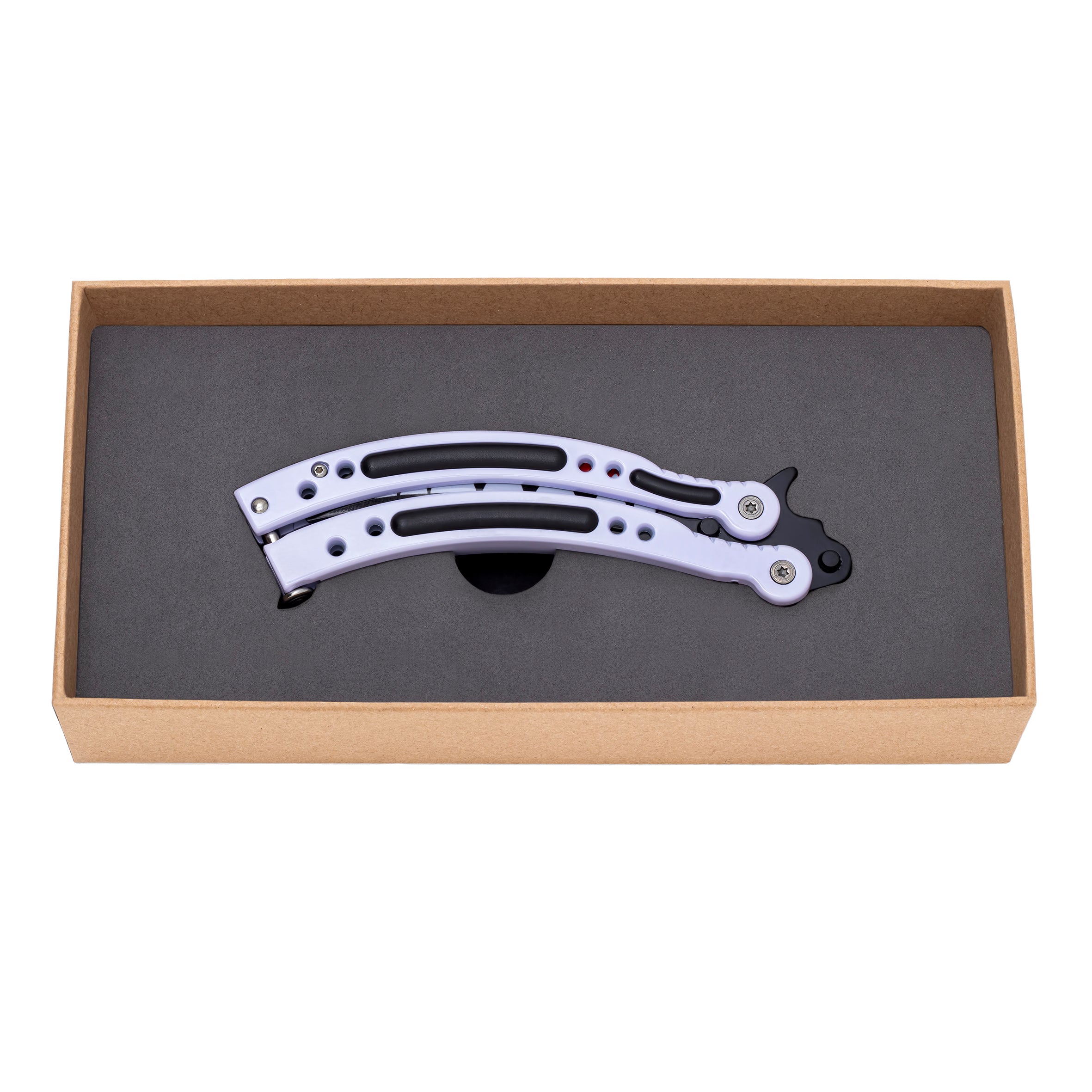 Butterfly knife White Shark