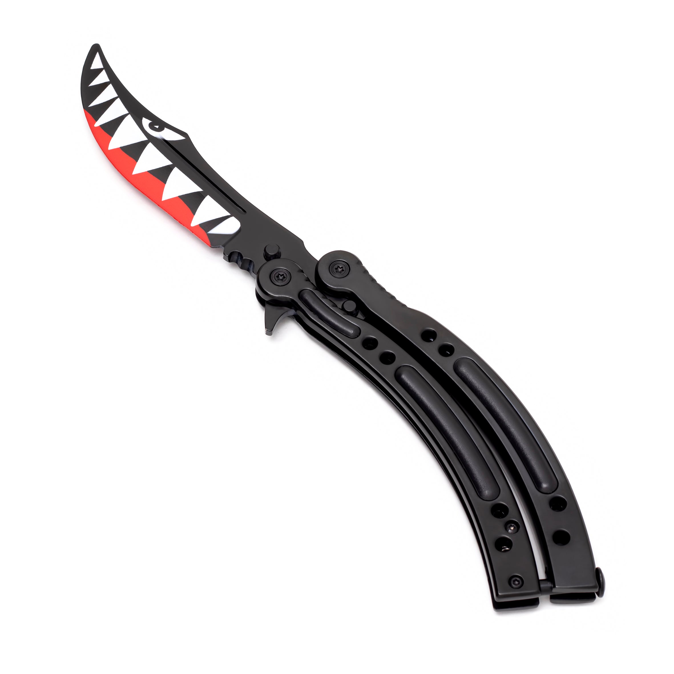 Butterfly knife Dark Shark