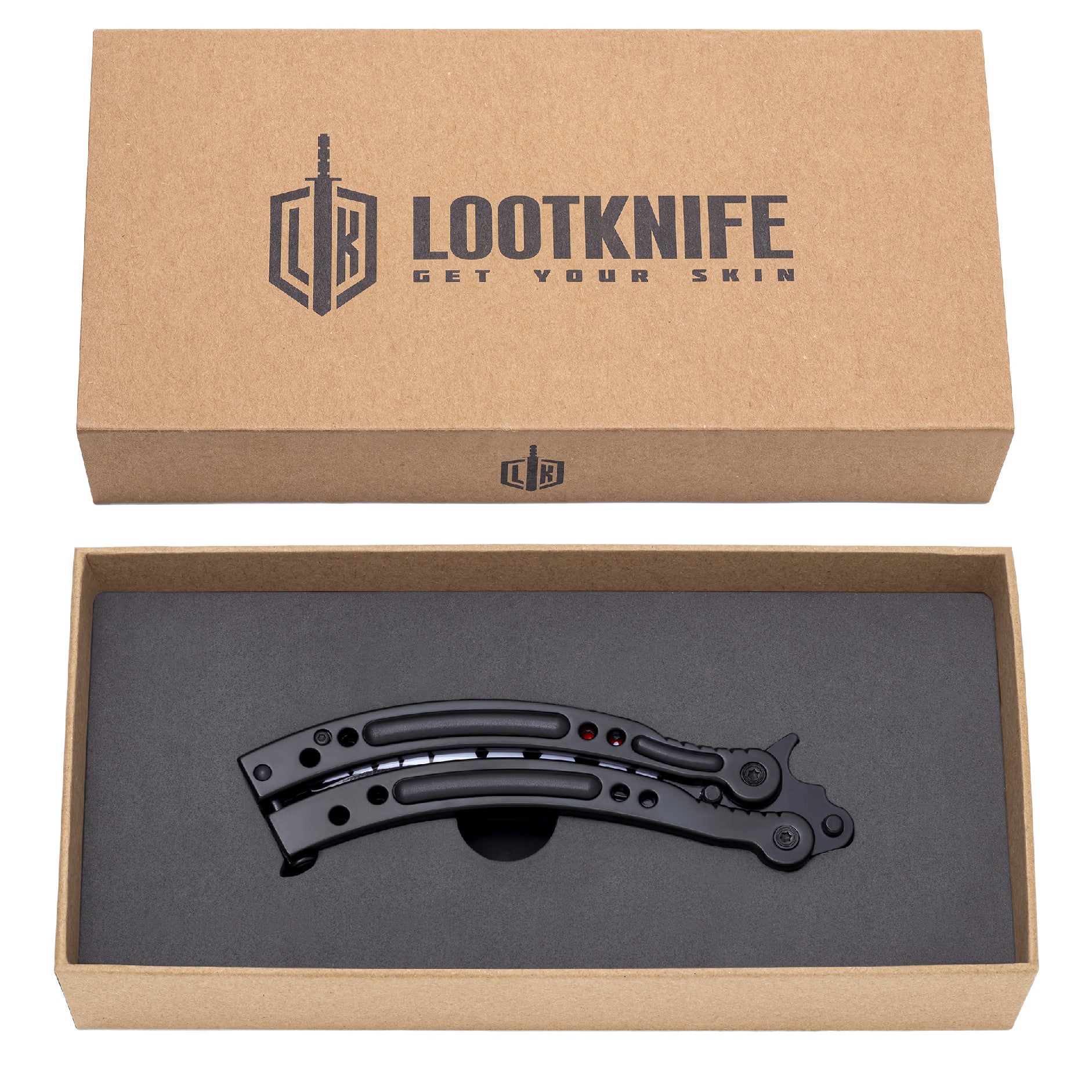 Butterfly knife Dark Shark