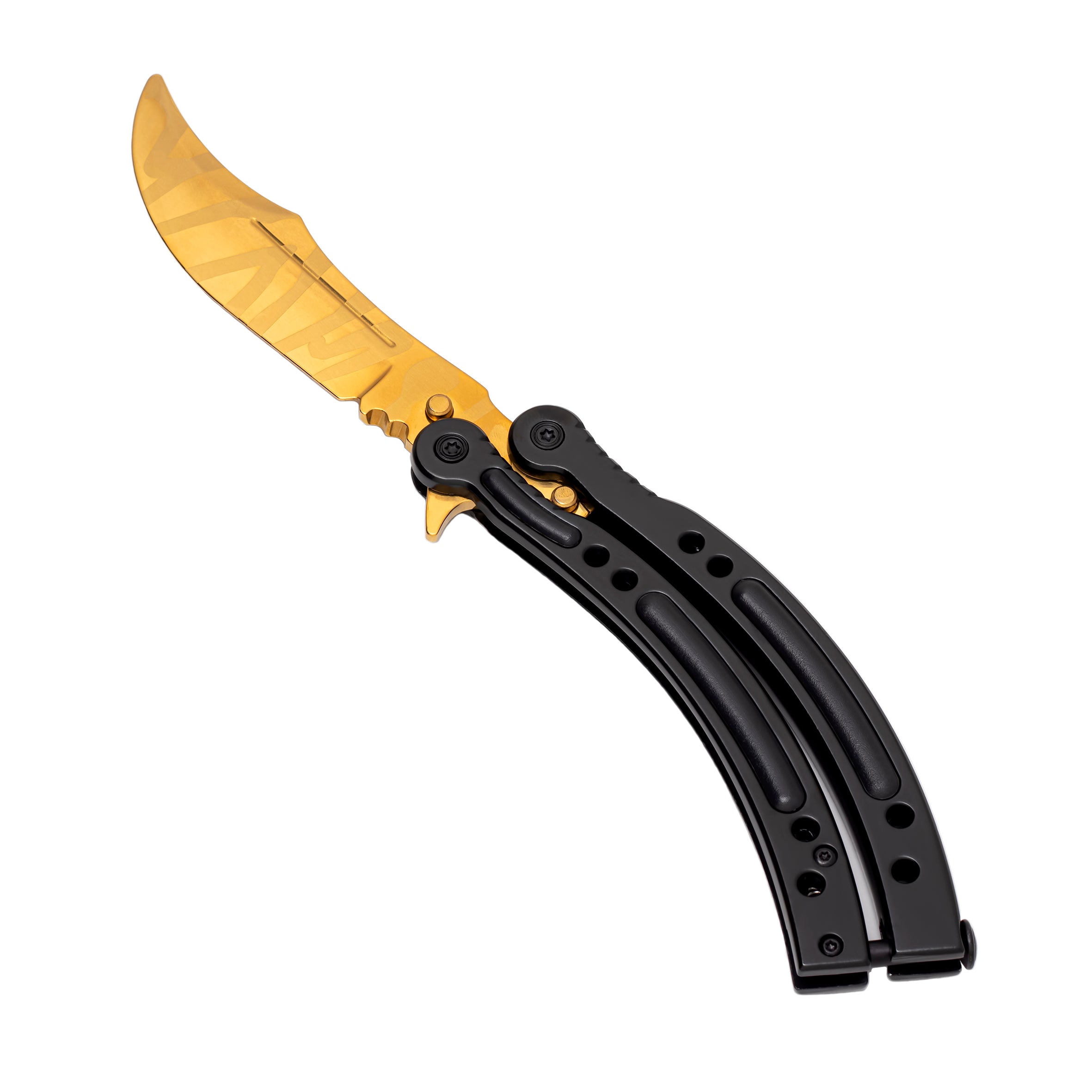Butterfly knife Tiger Tooth