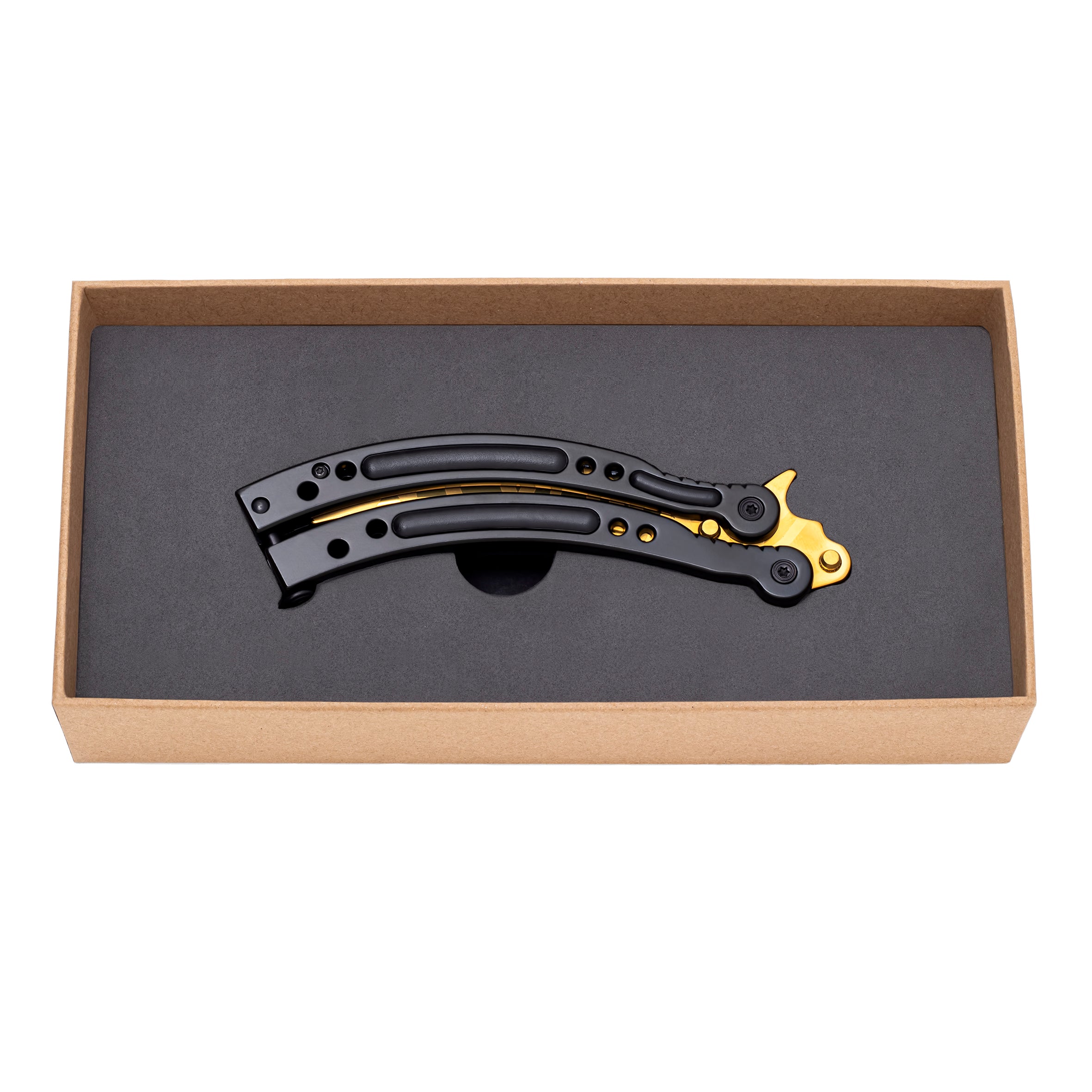 Butterfly knife Tiger Tooth