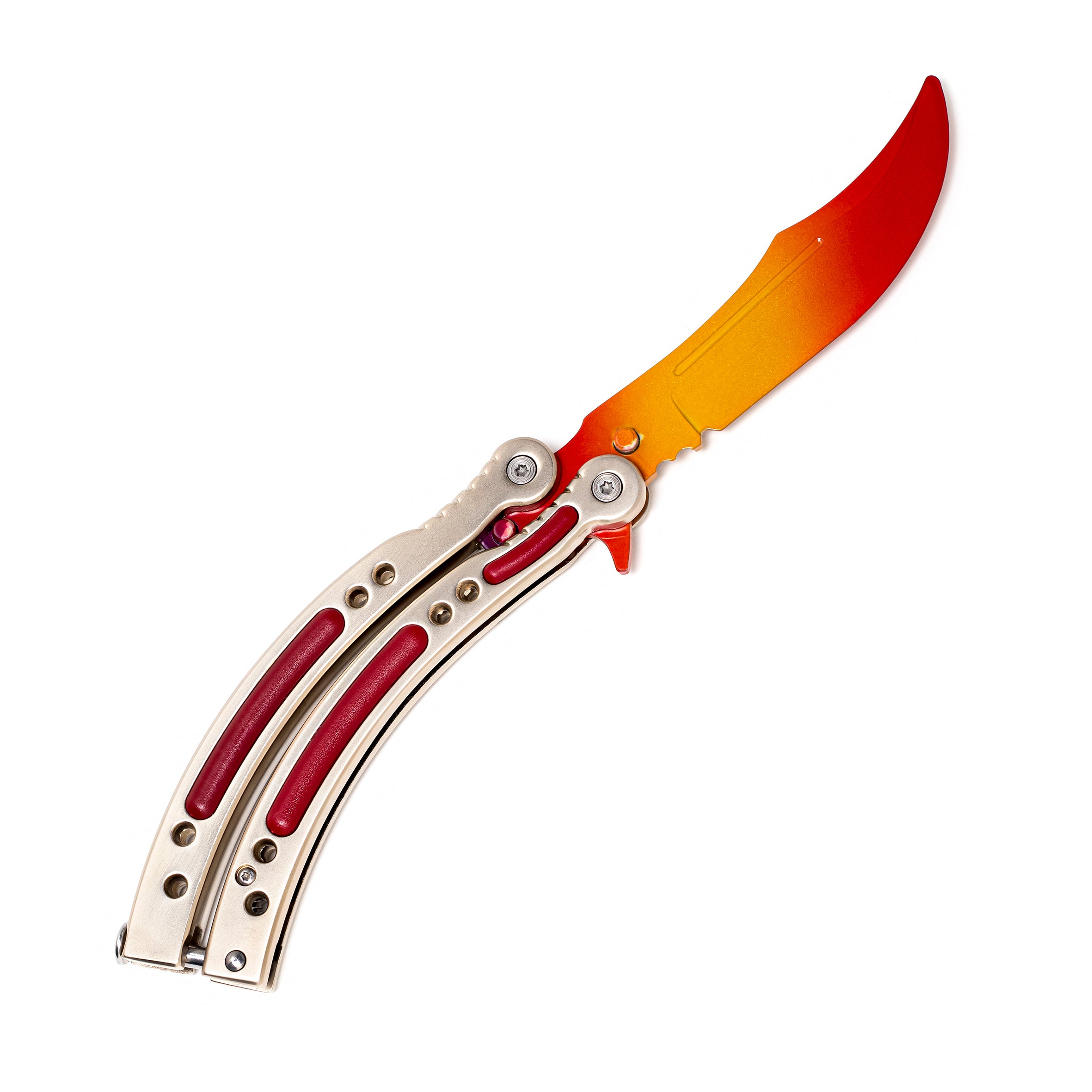 Butterfly knife Red Fade