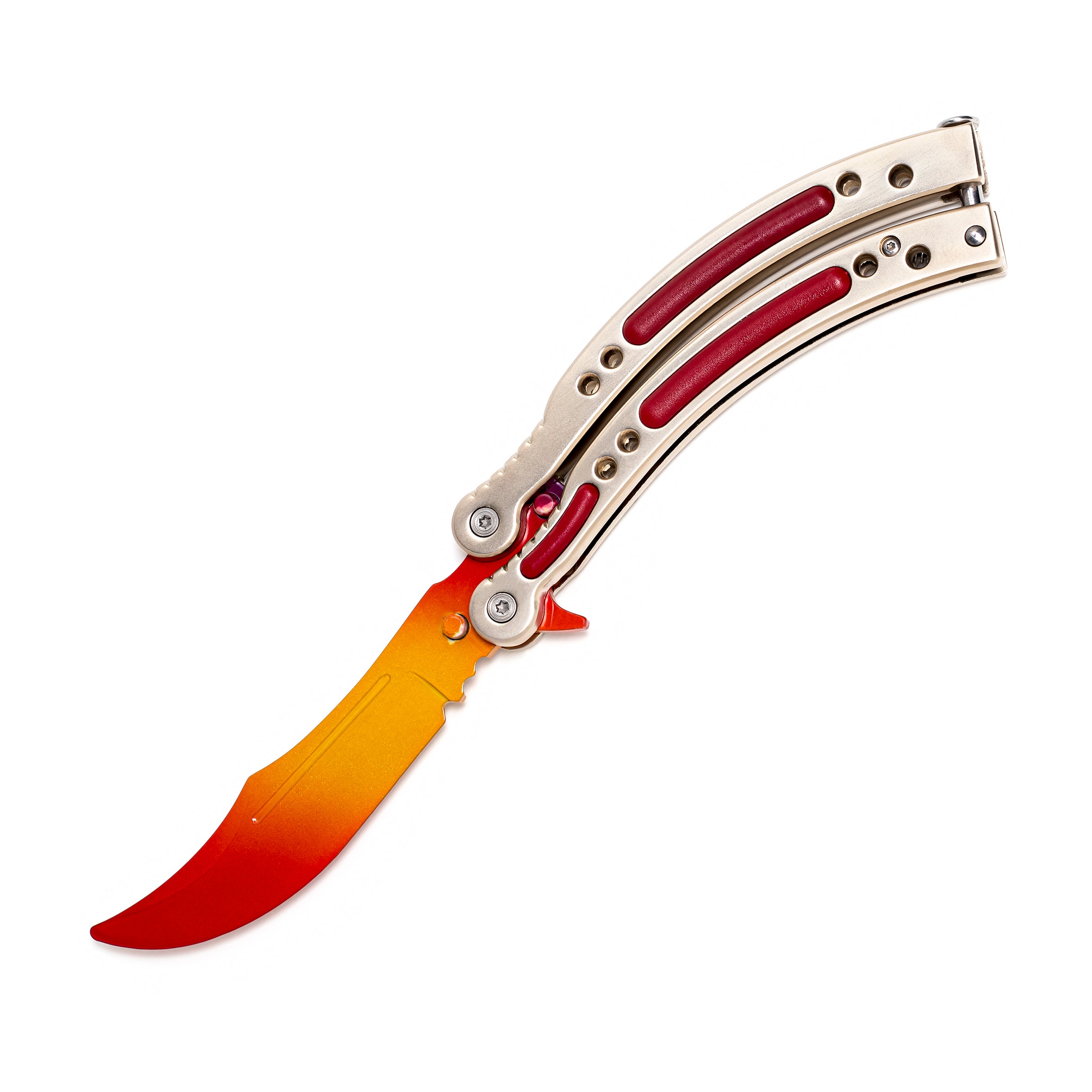 Butterfly knife Red Fade