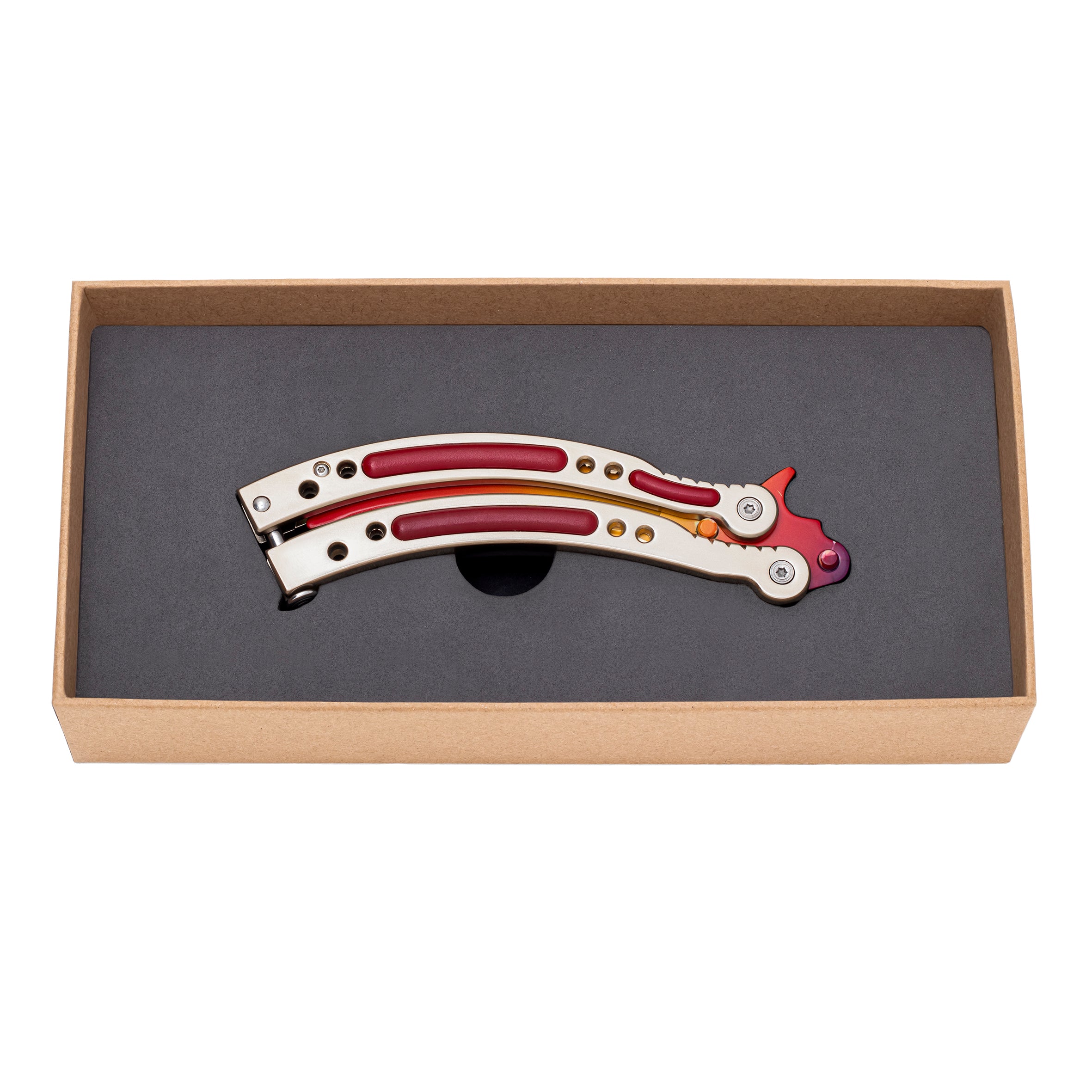 Butterfly knife Red Fade