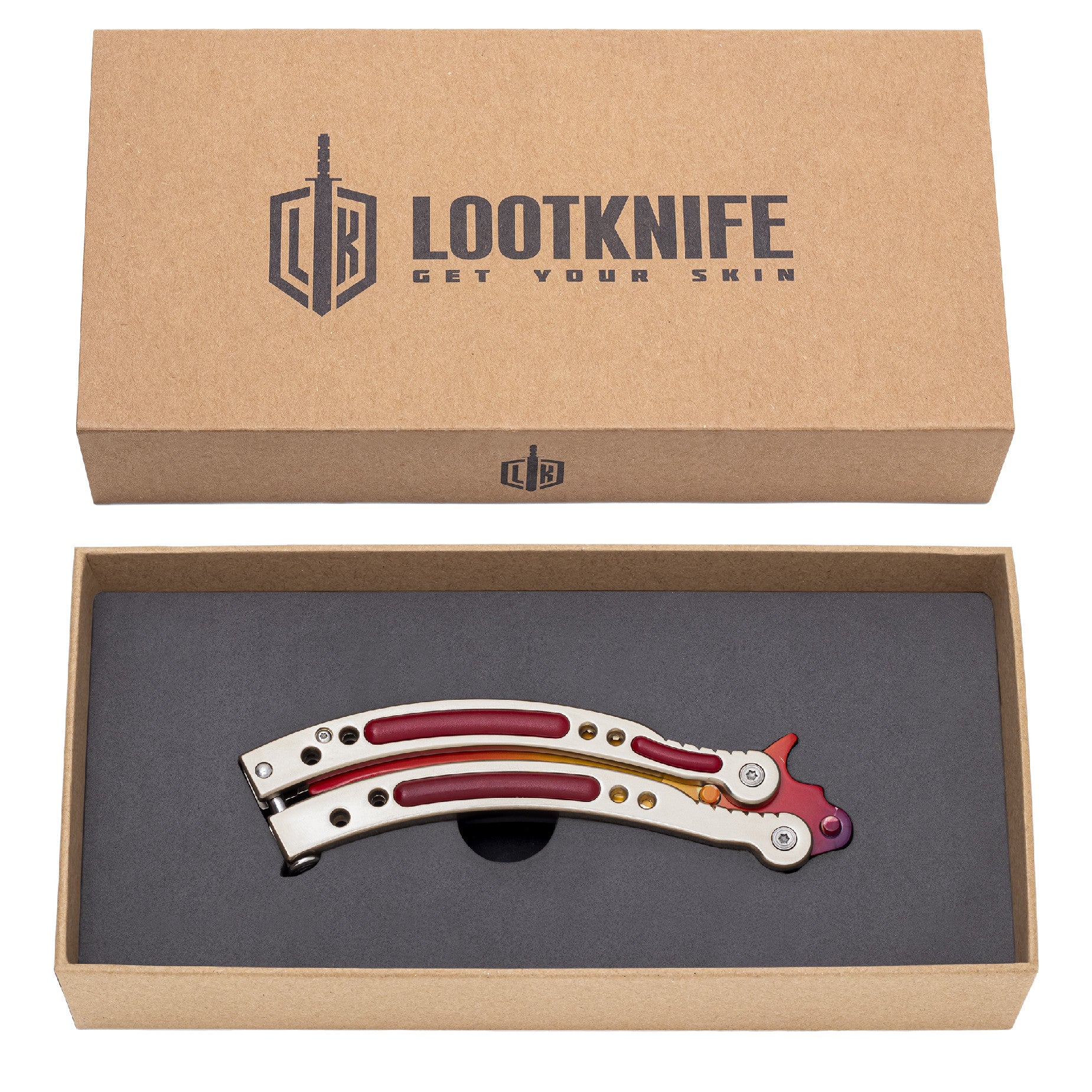 Butterfly knife Red Fade