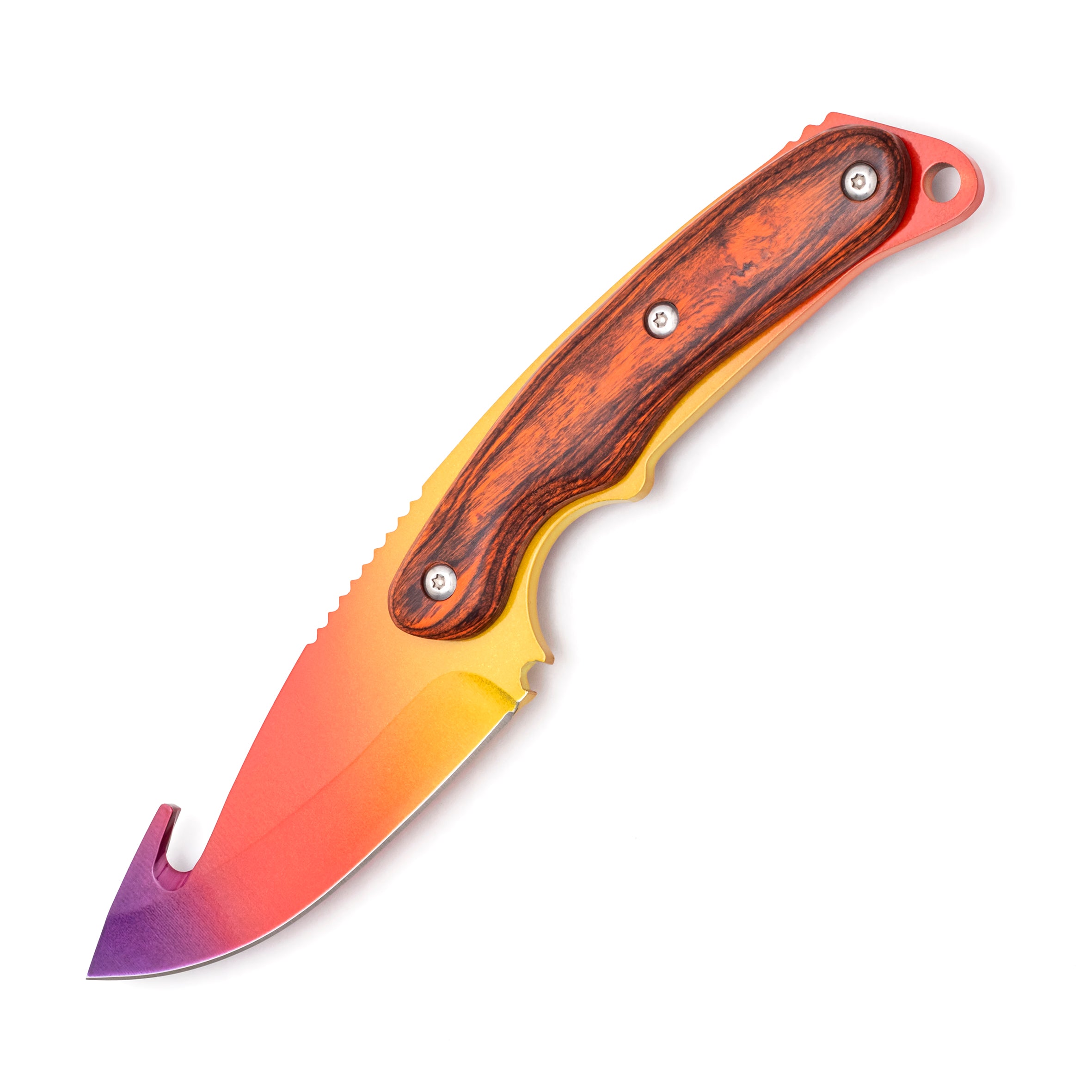 Gut knife Fade Red Tip