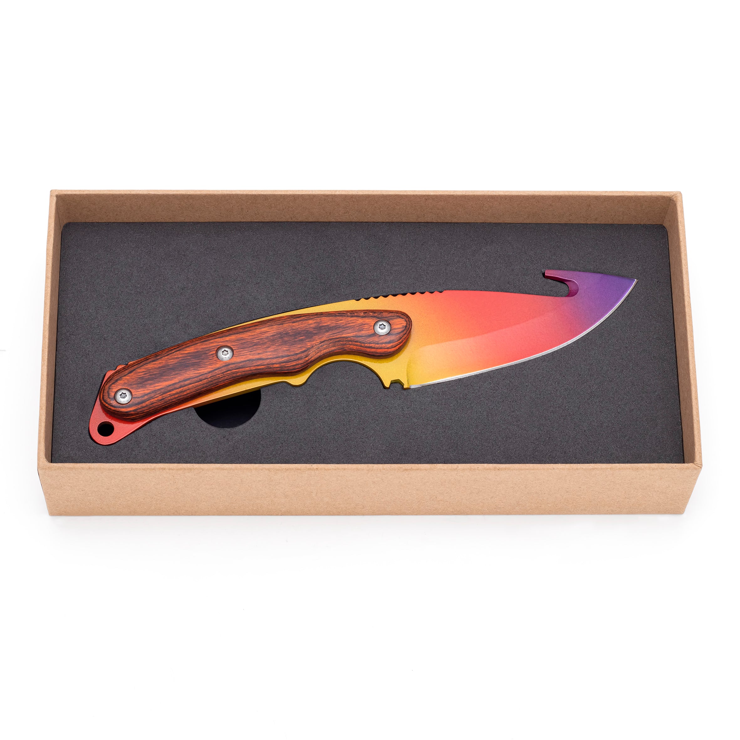 Gut knife Fade Red Tip