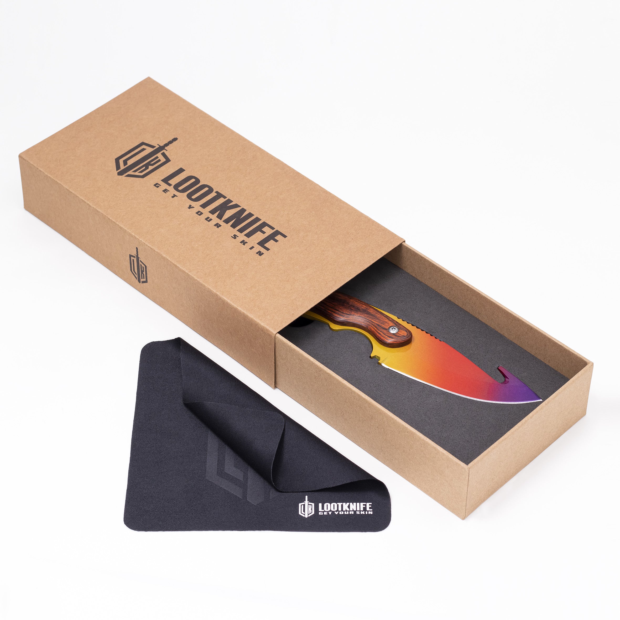 Gut knife Fade Red Tip