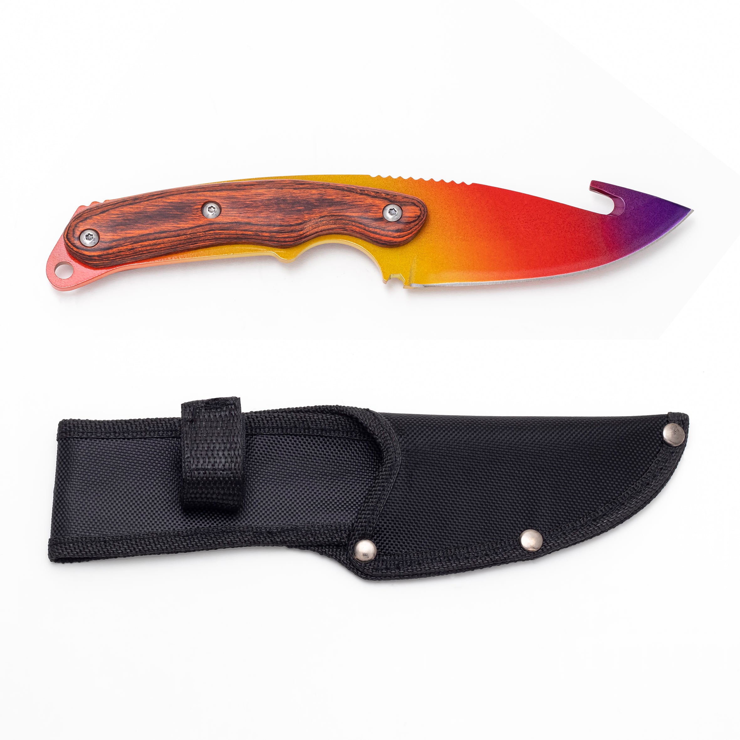 Gut knife Fade Red Tip