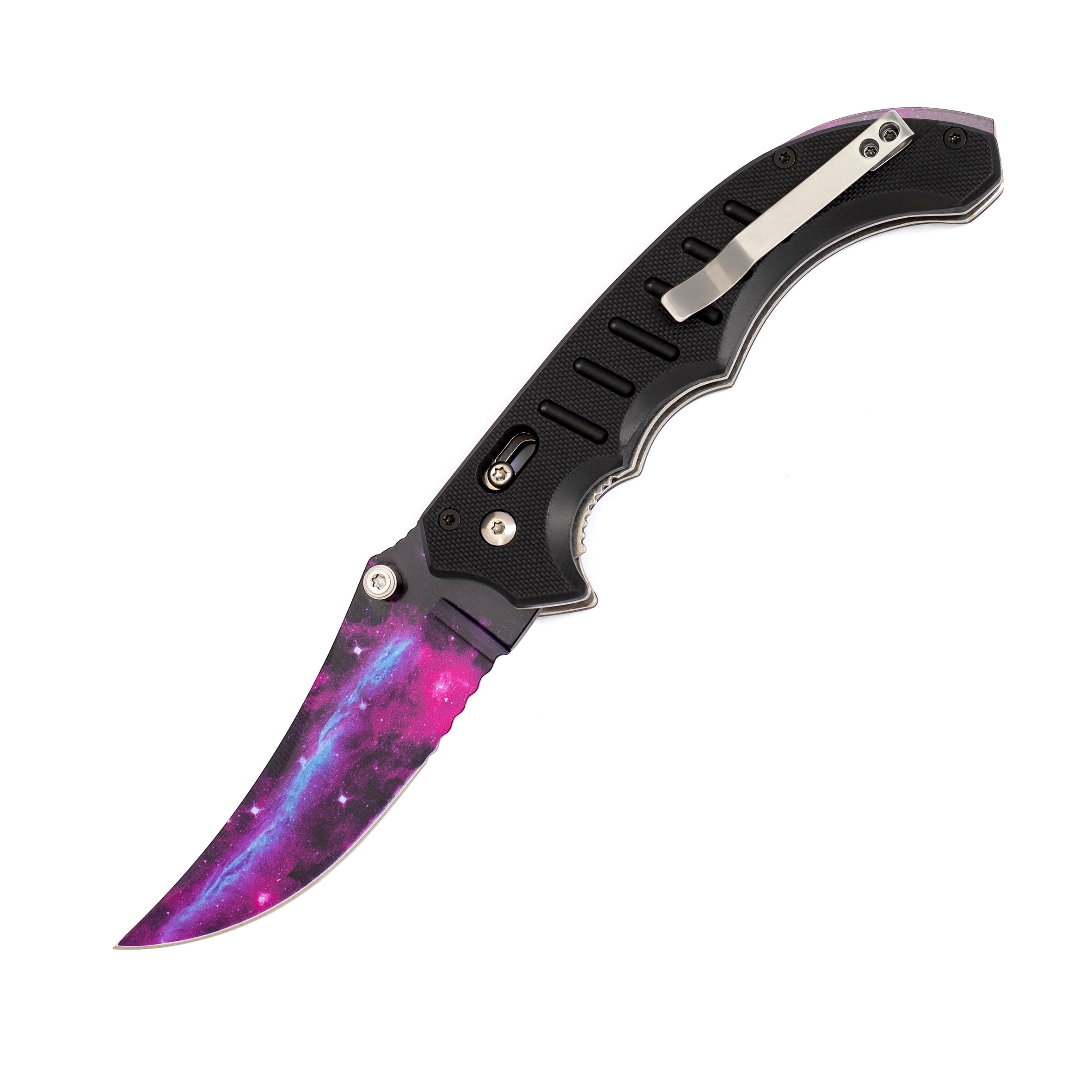 Flip knife Galaxy Black