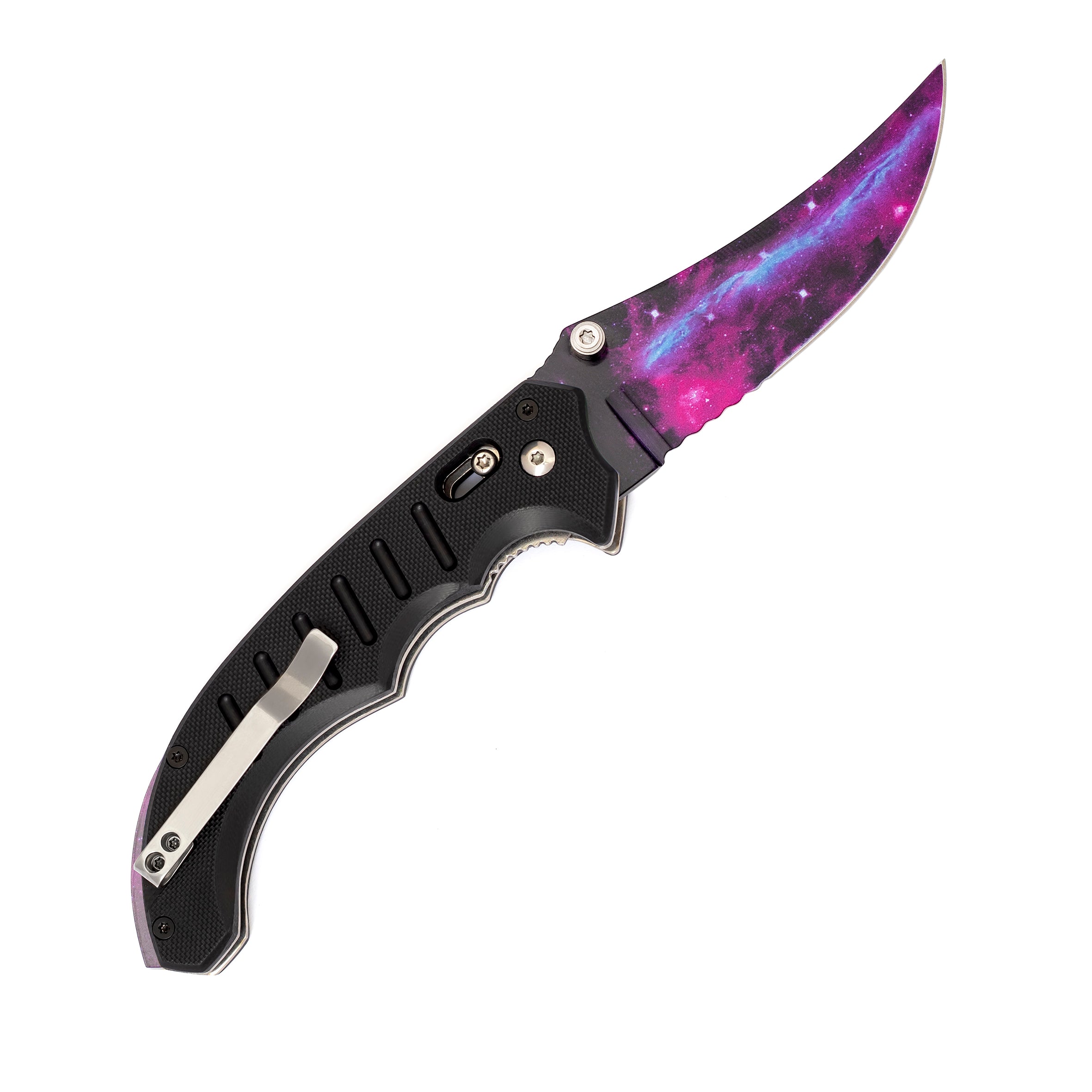 Flip knife Galaxy Black
