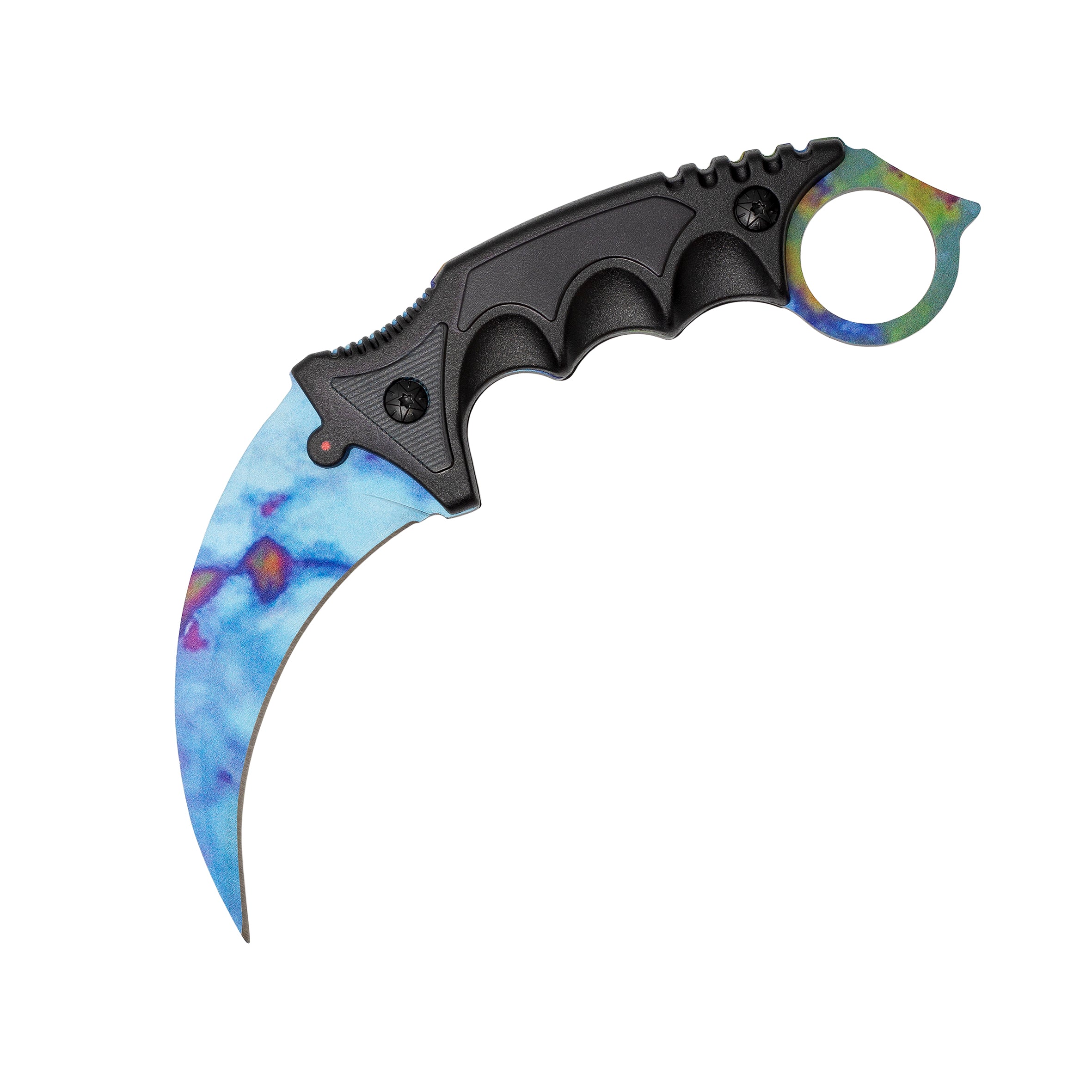 Premium Karambit knife Case Hardened - Blue Gem