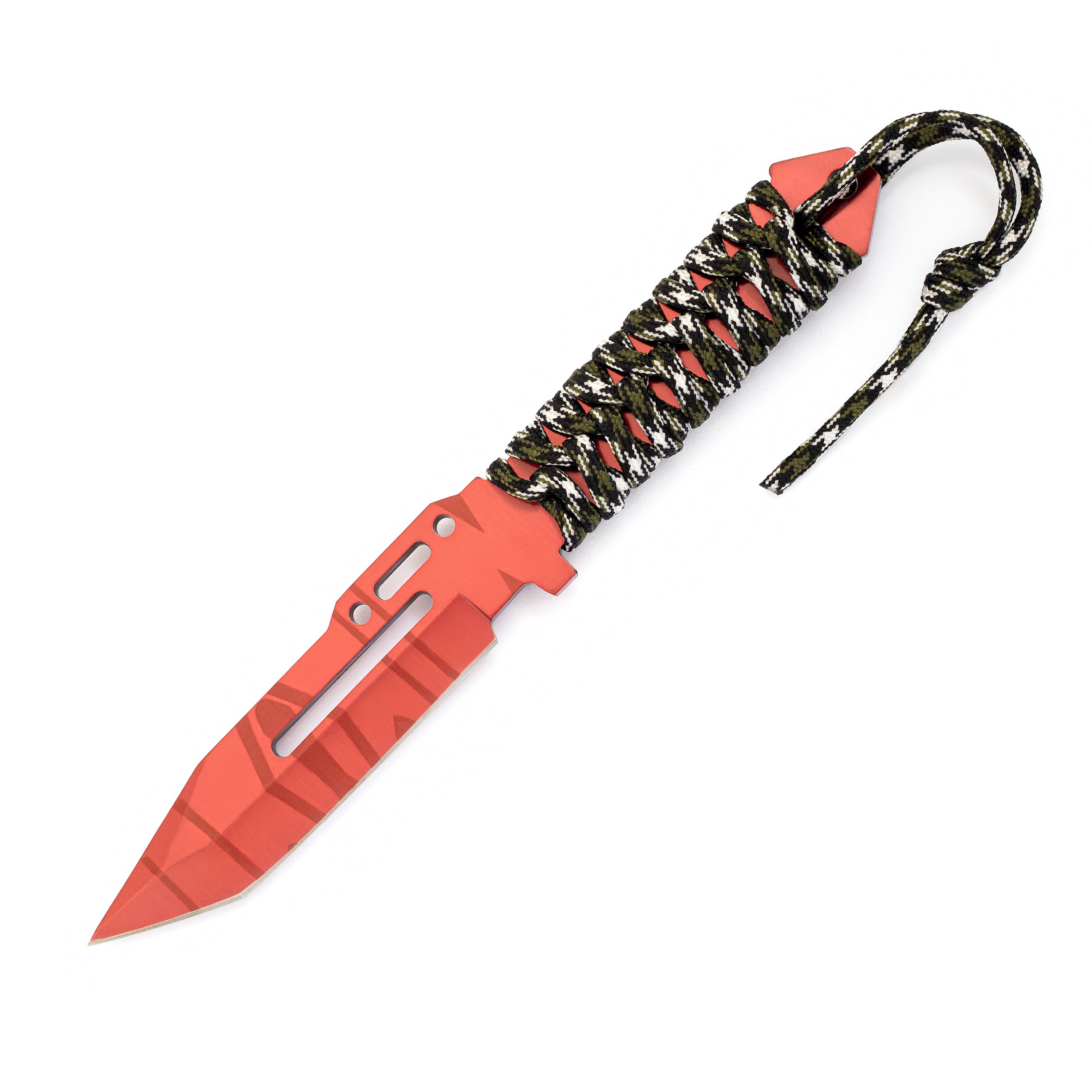 Paracord knife Red slaughter