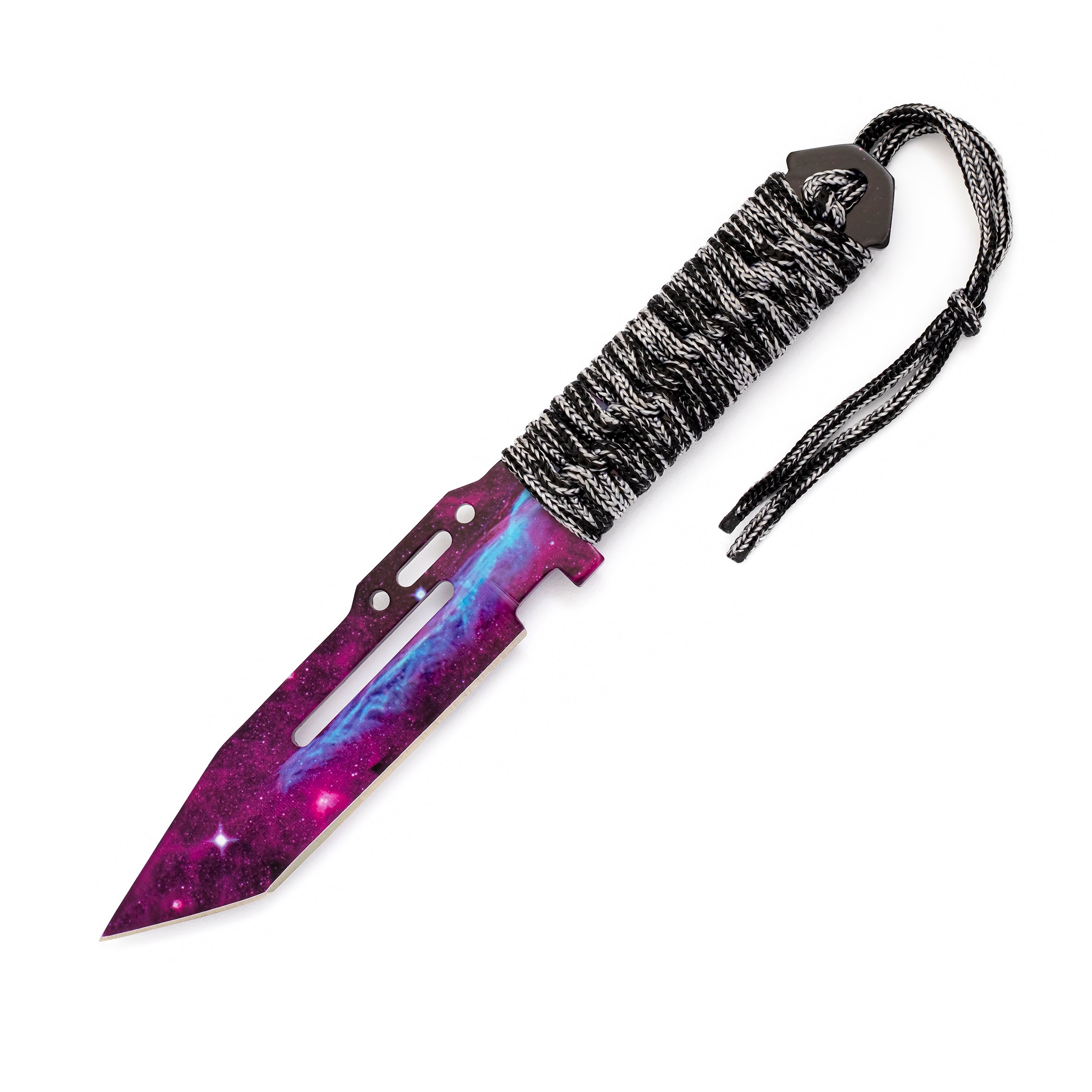 Paracord knife Galaxy Black