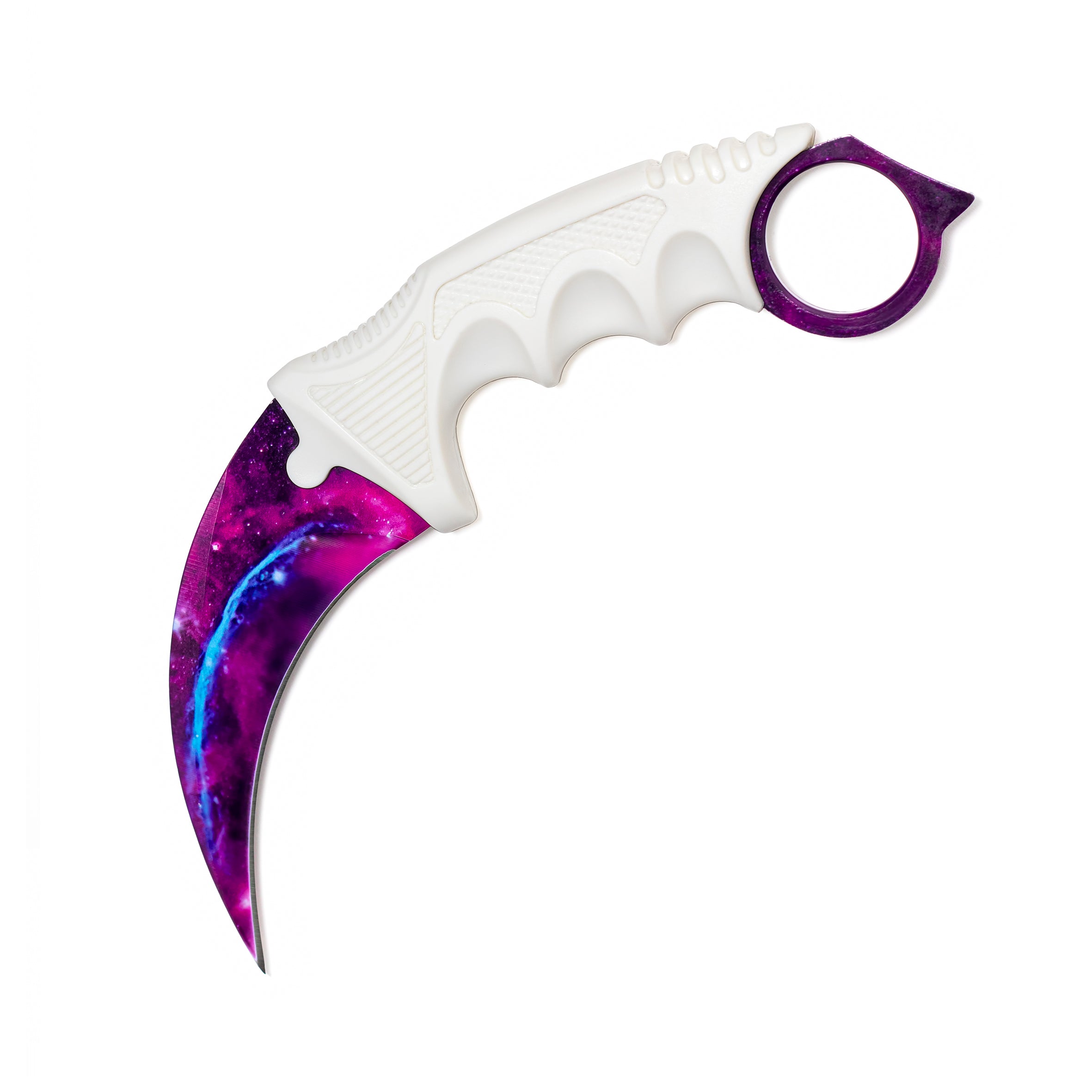 Karambit knife White Galaxy