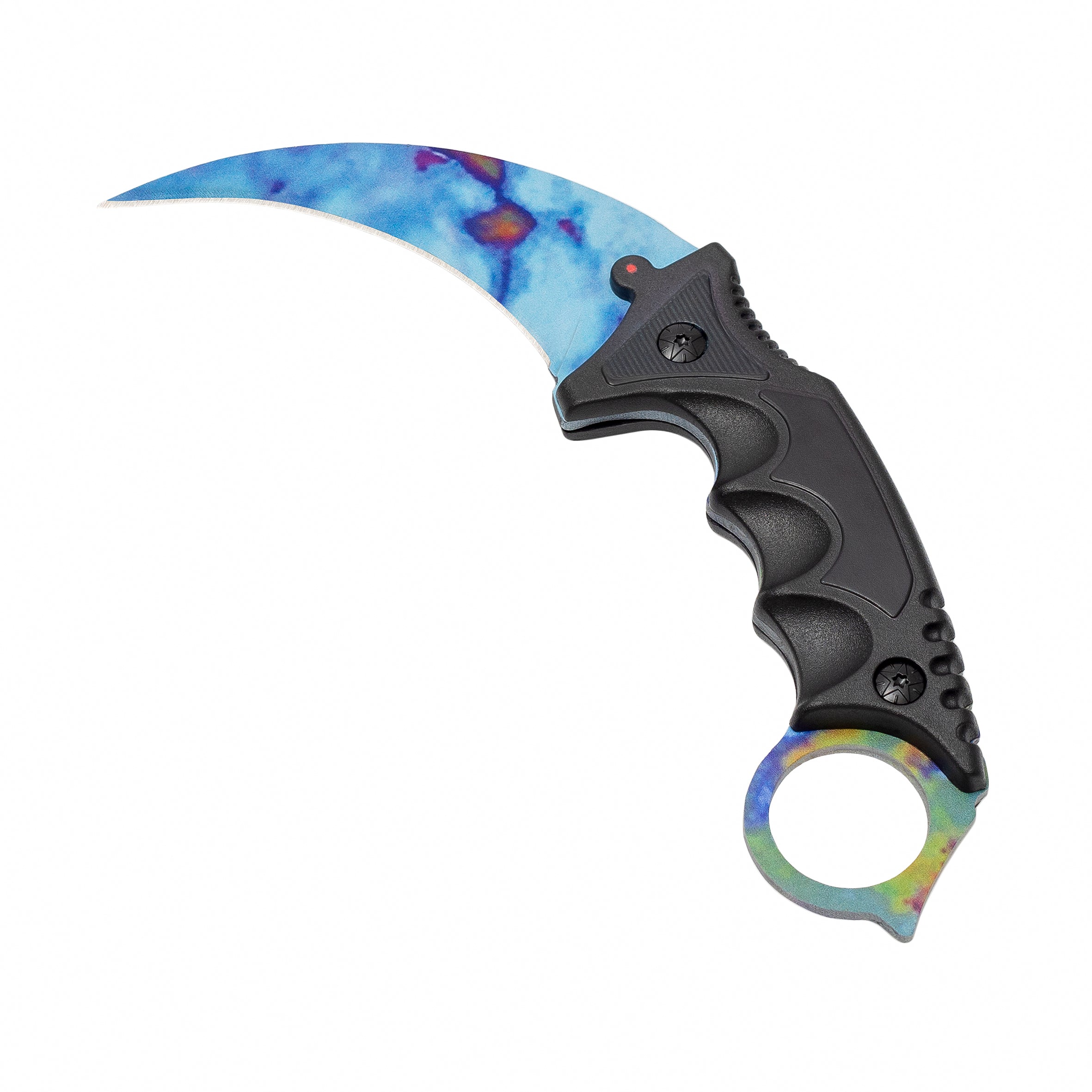 Premium Karambit knife Case Hardened - Blue Gem