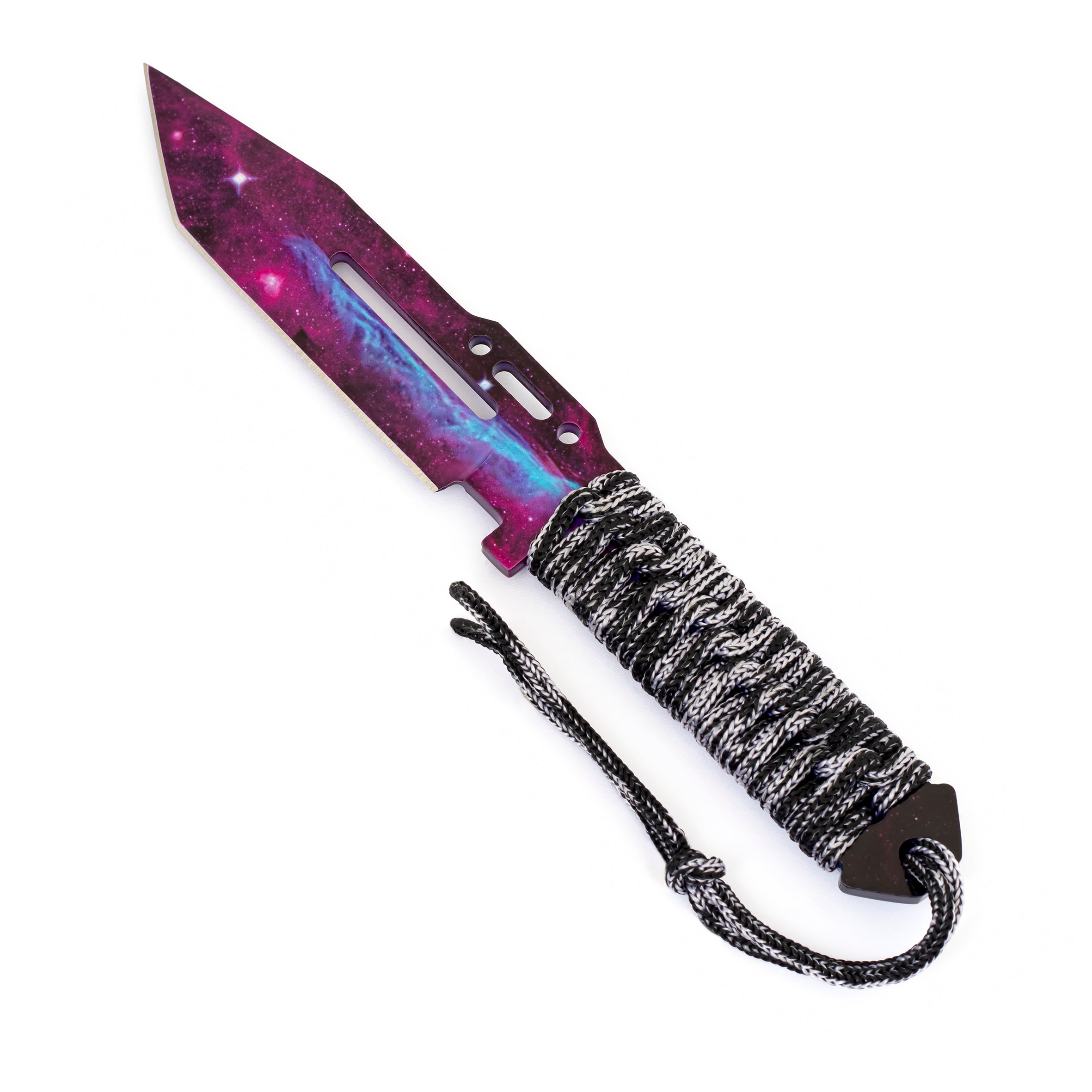 Paracord knife Galaxy Black