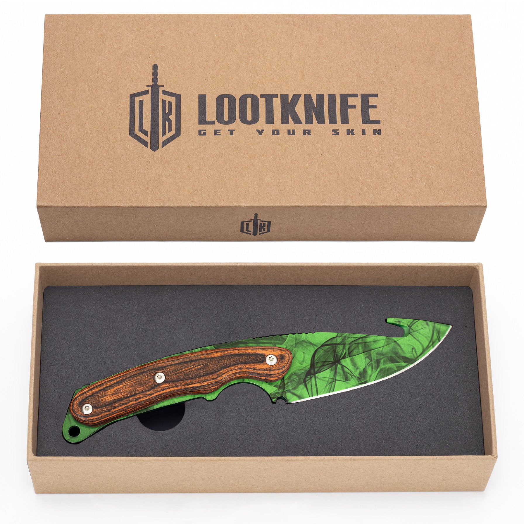 Gut knife Emerald