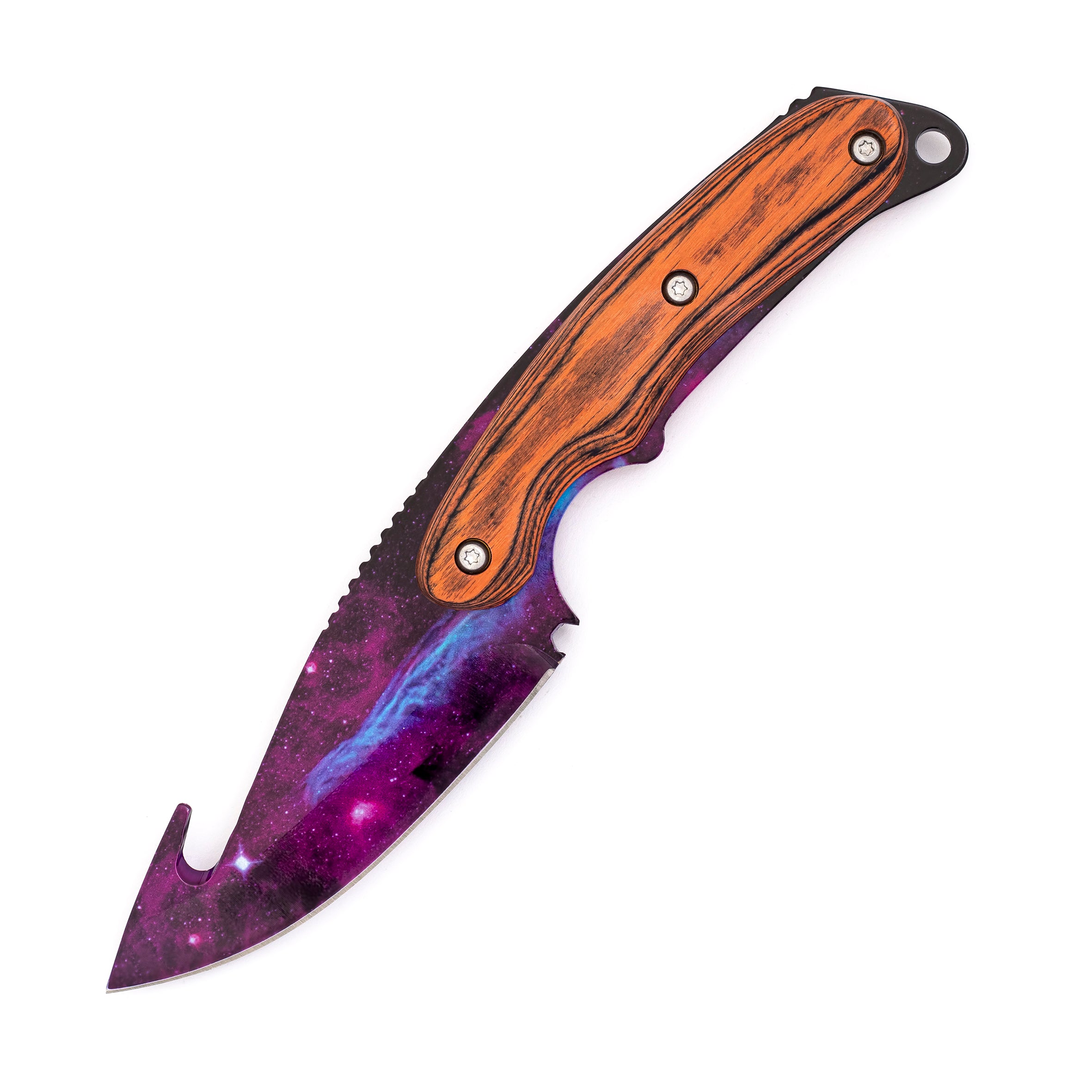 Gut knife Galaxy Black