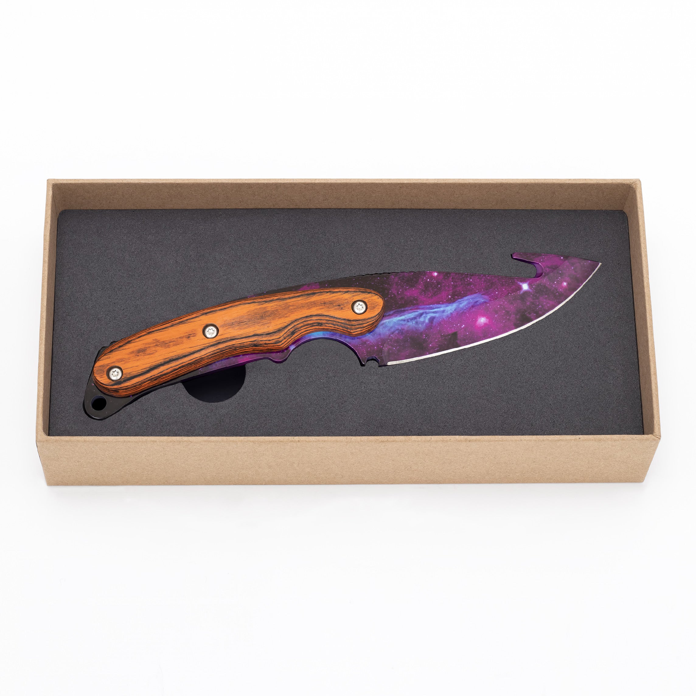 Gut knife Galaxy Black