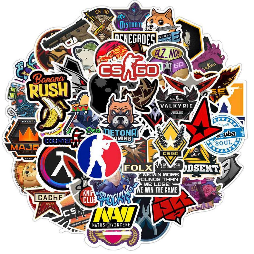CS2 Stickers - 10 pcs