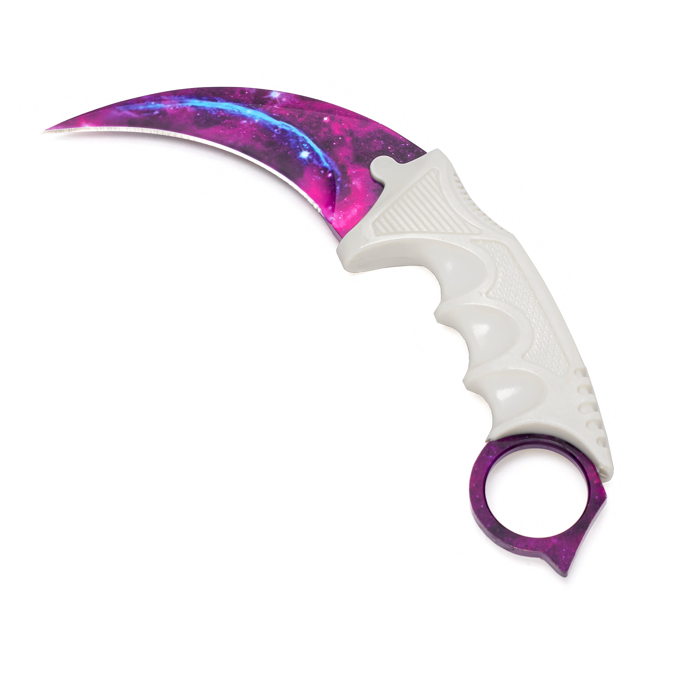 Karambit knife White Galaxy