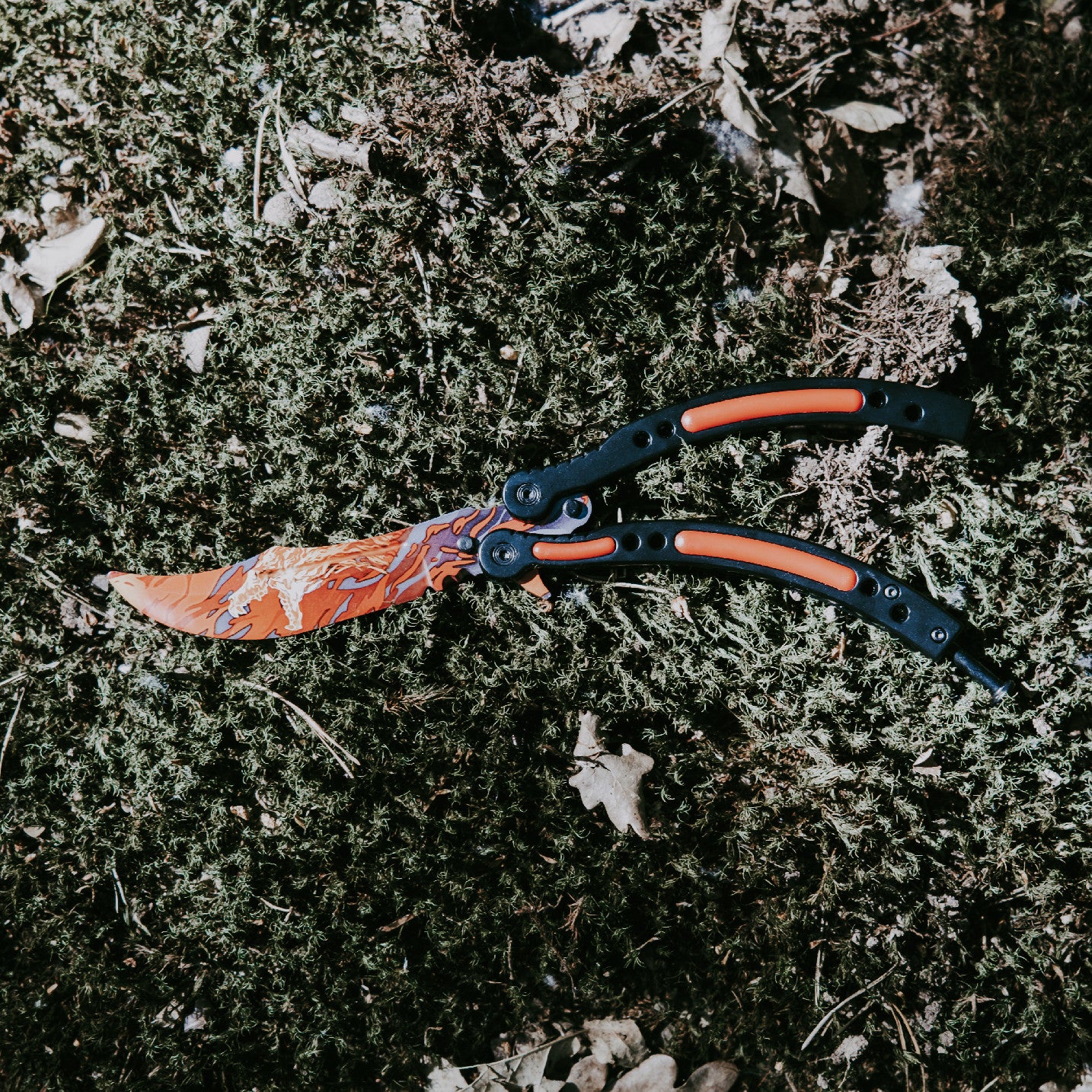 Butterfly knife Howl