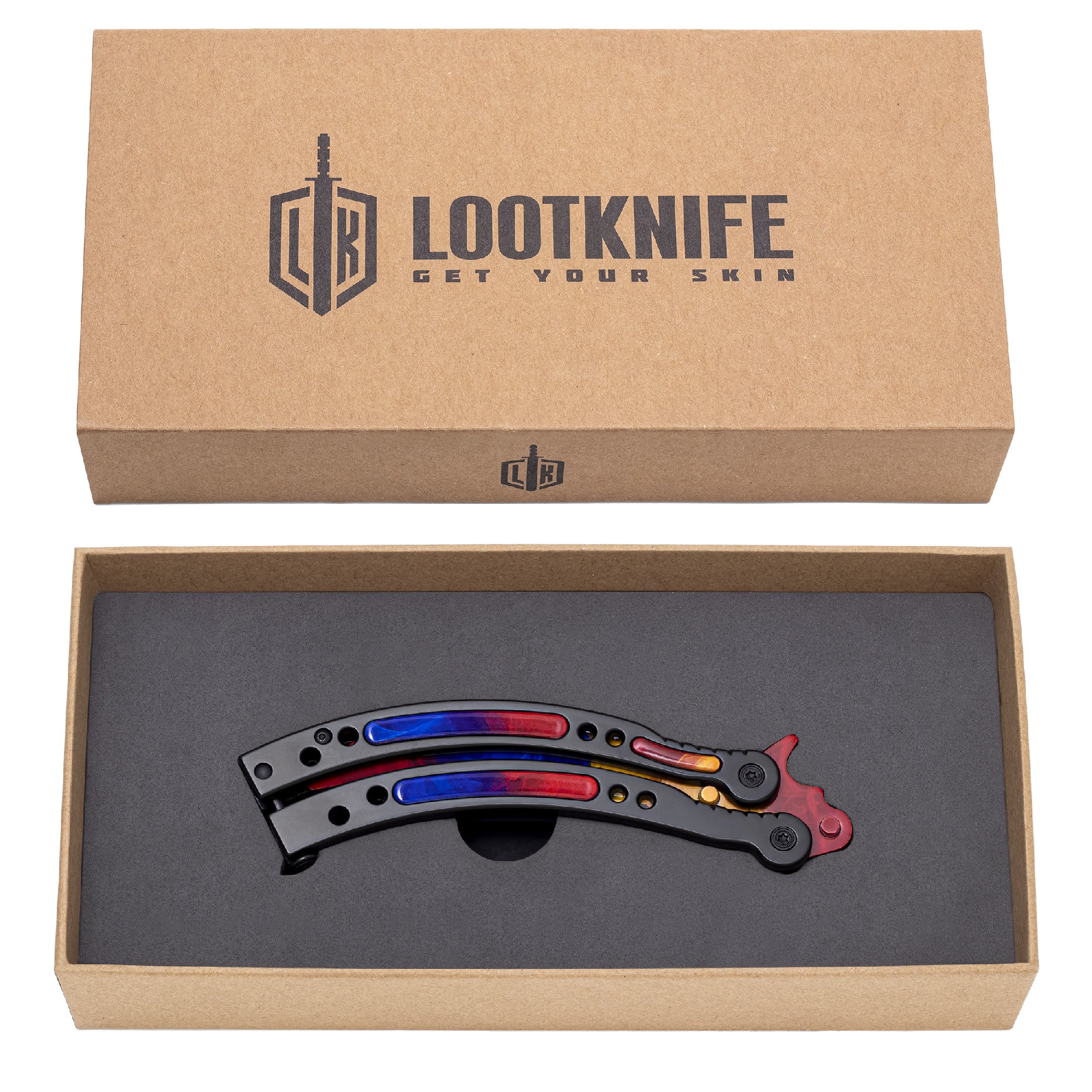 Butterfly knife Marble Fade