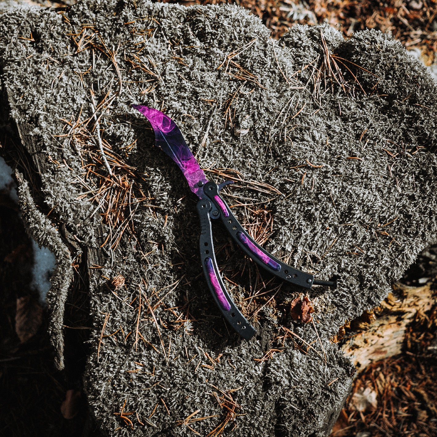 Butterfly knife Doppler phase