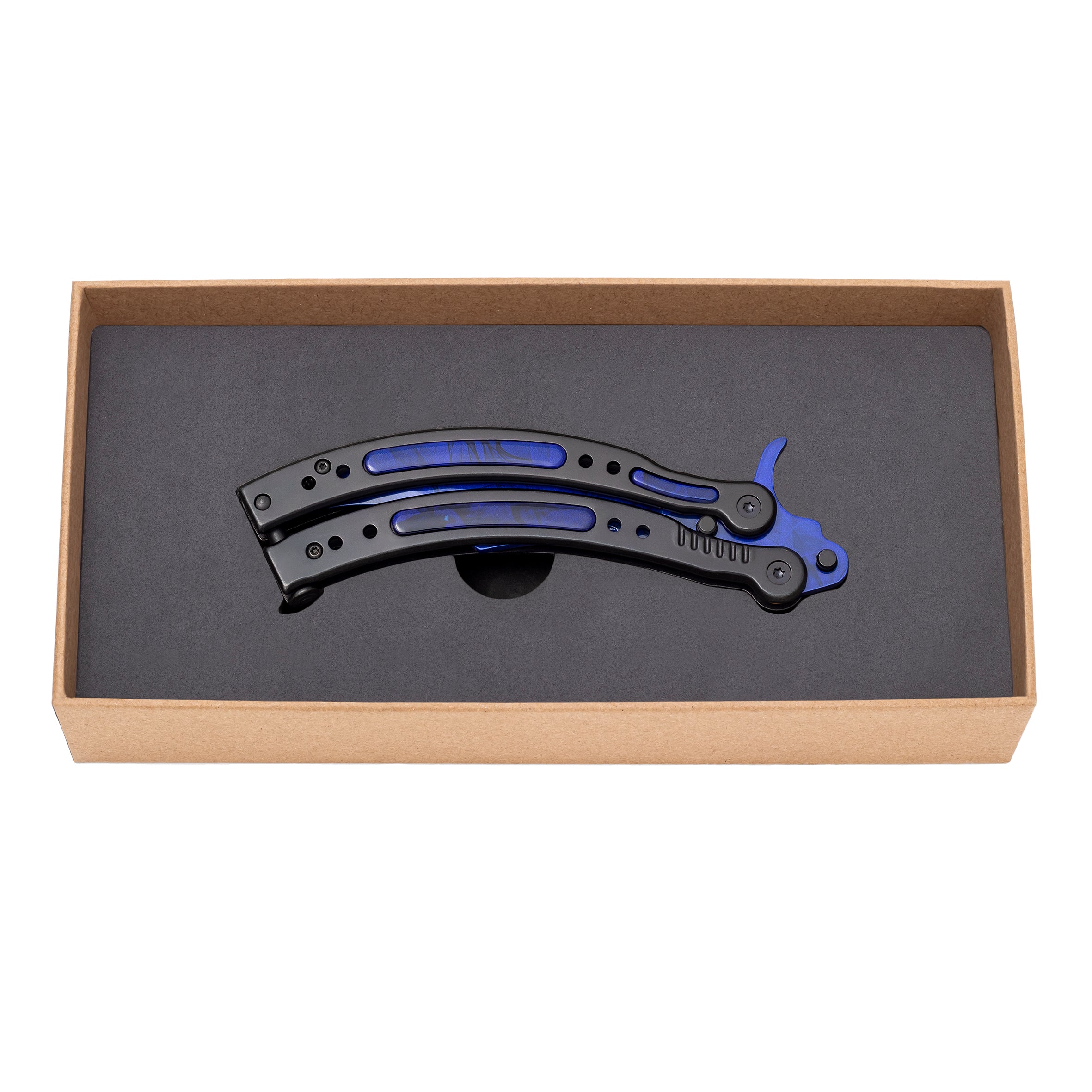 Butterfly knife Sapphire