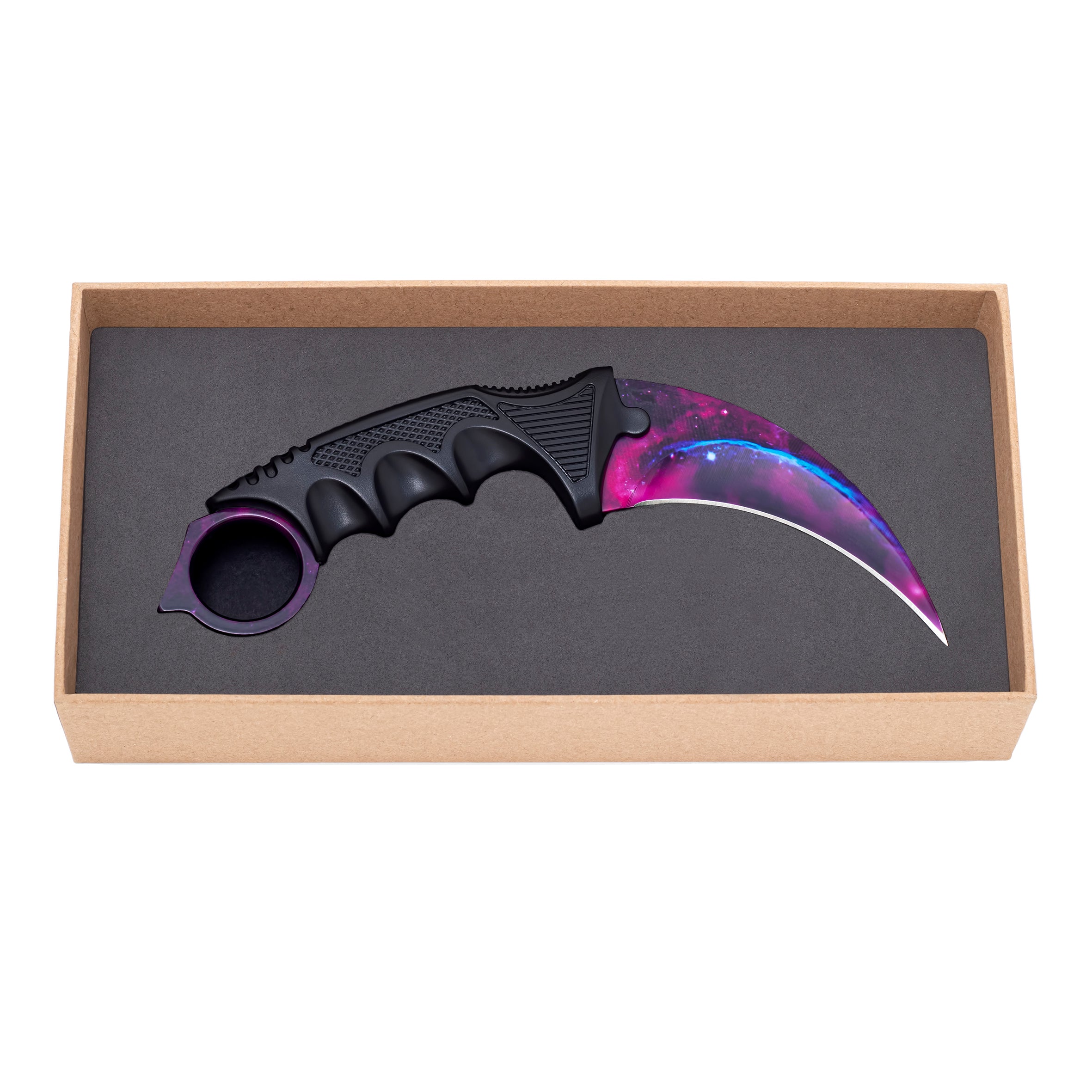 Karambit knife Galaxy Black
