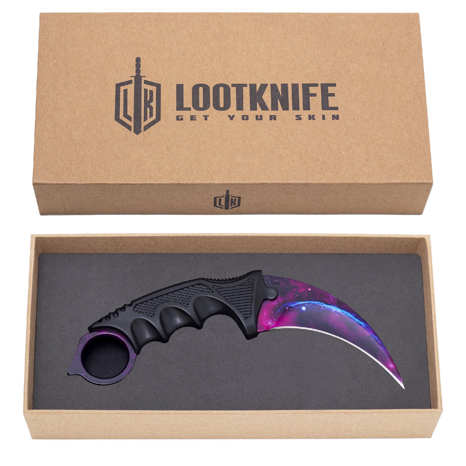 Karambit knife Galaxy Black