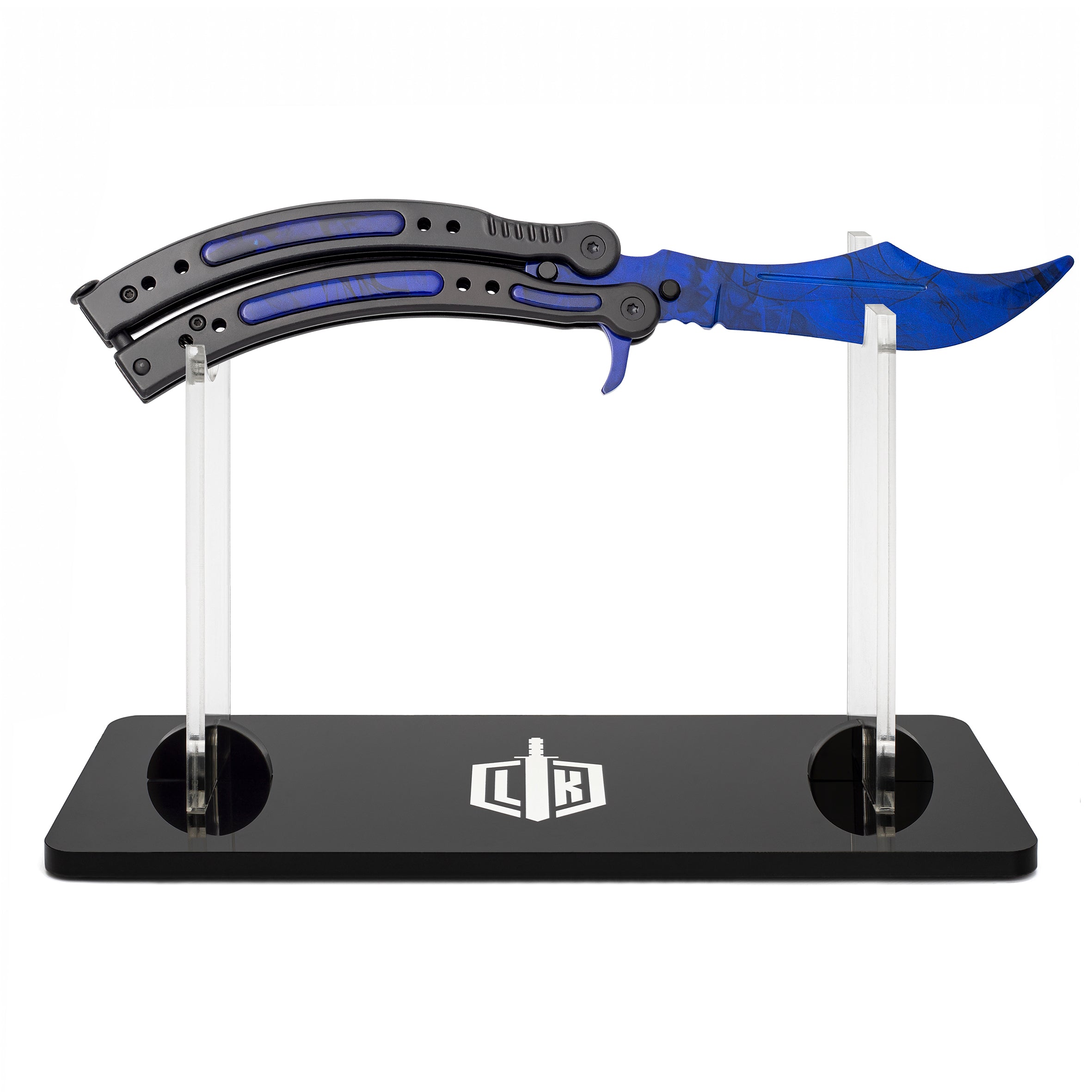 Butterfly knife Sapphire