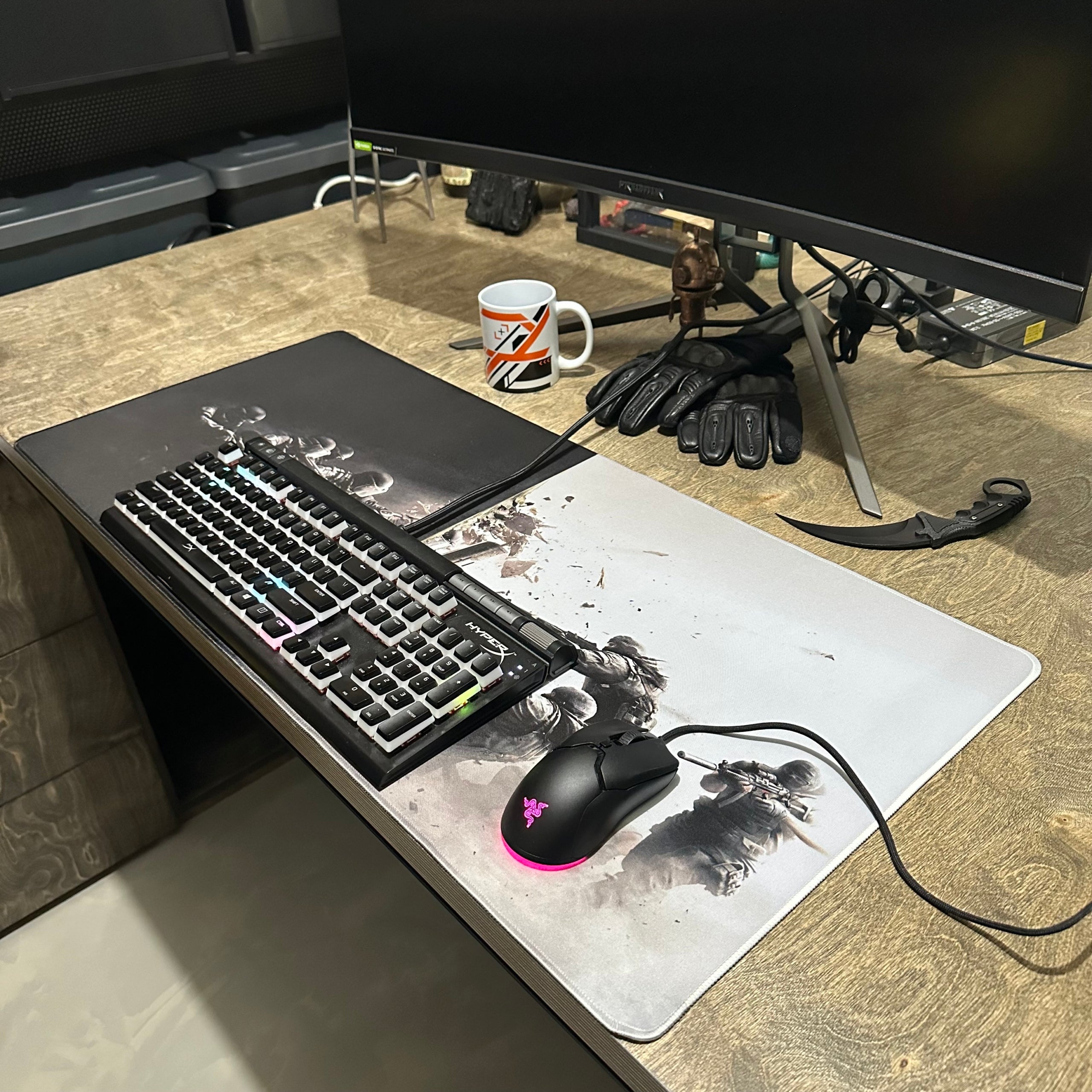 CS2 Rush XXL Gaming mousepad