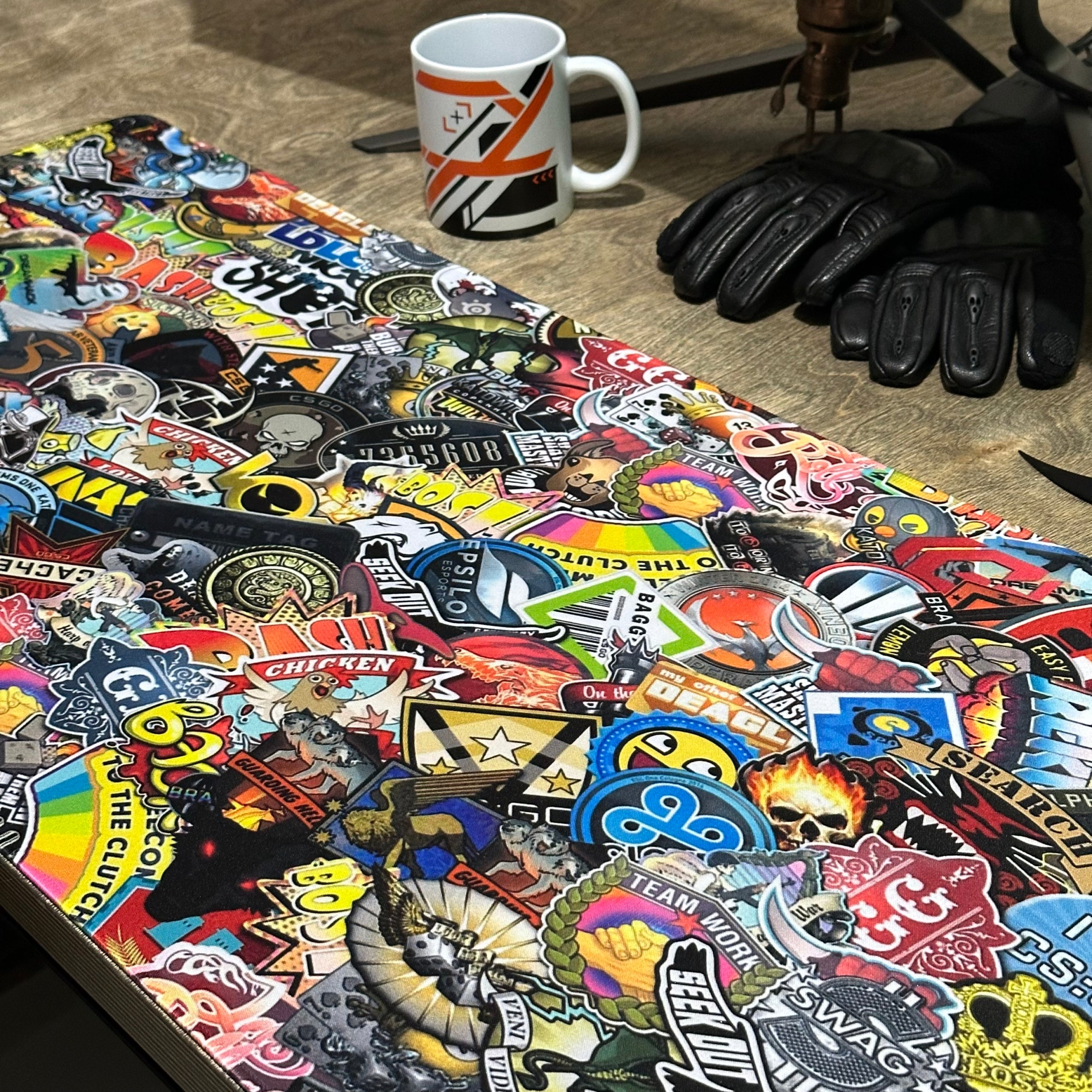 Stickers - CS2 XXL Gaming mousepad