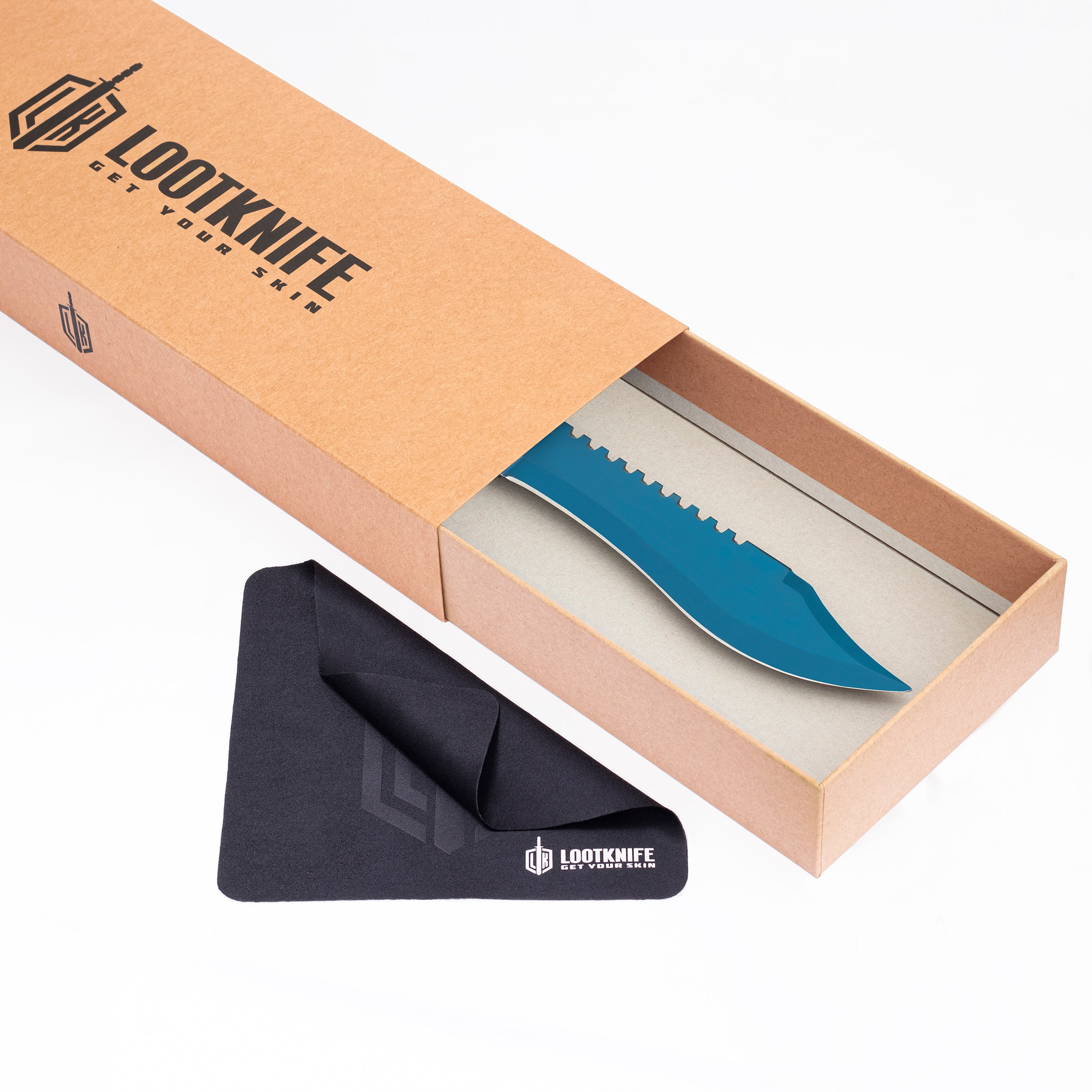 Bowie knife Blue Steel