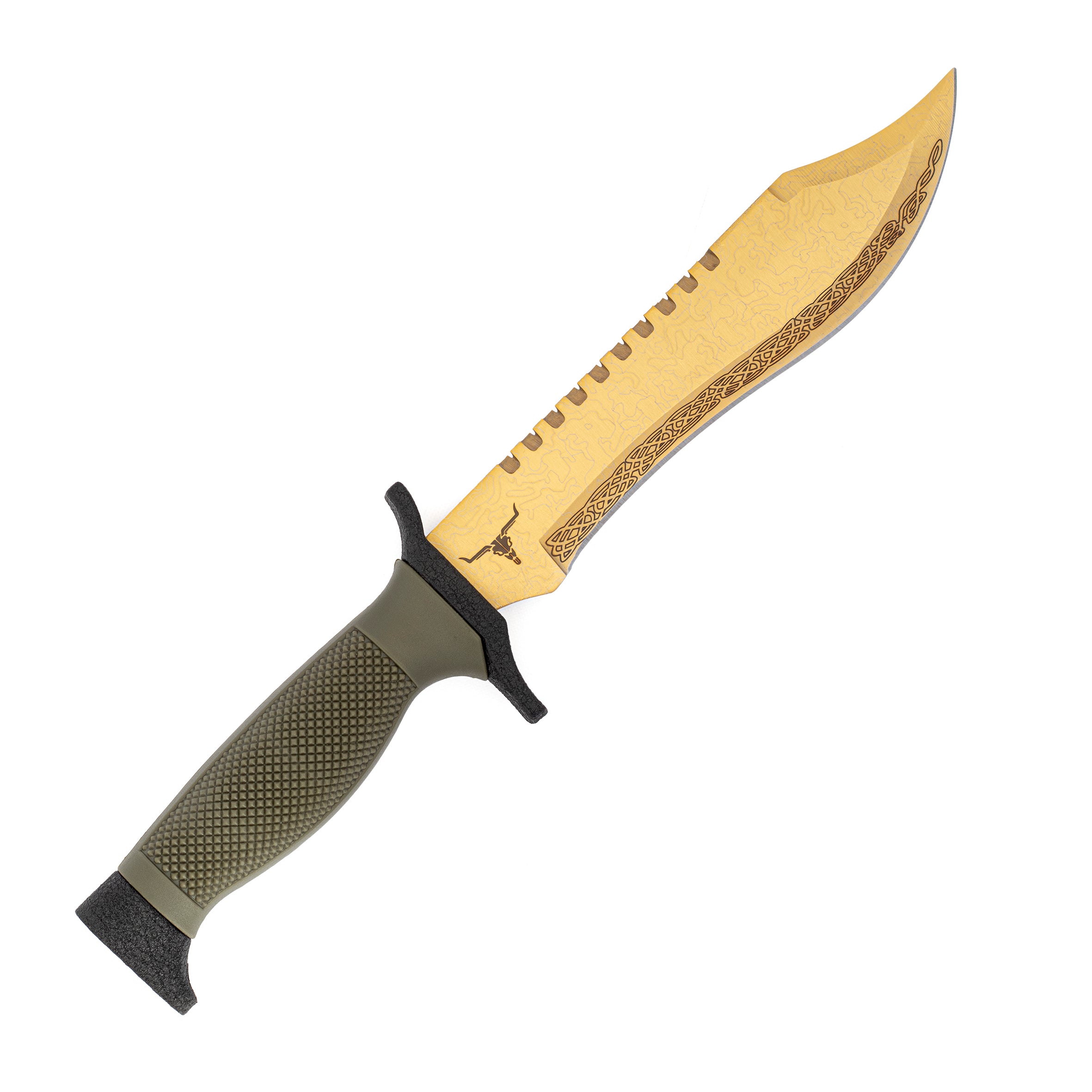 Bowie knife Lore Green