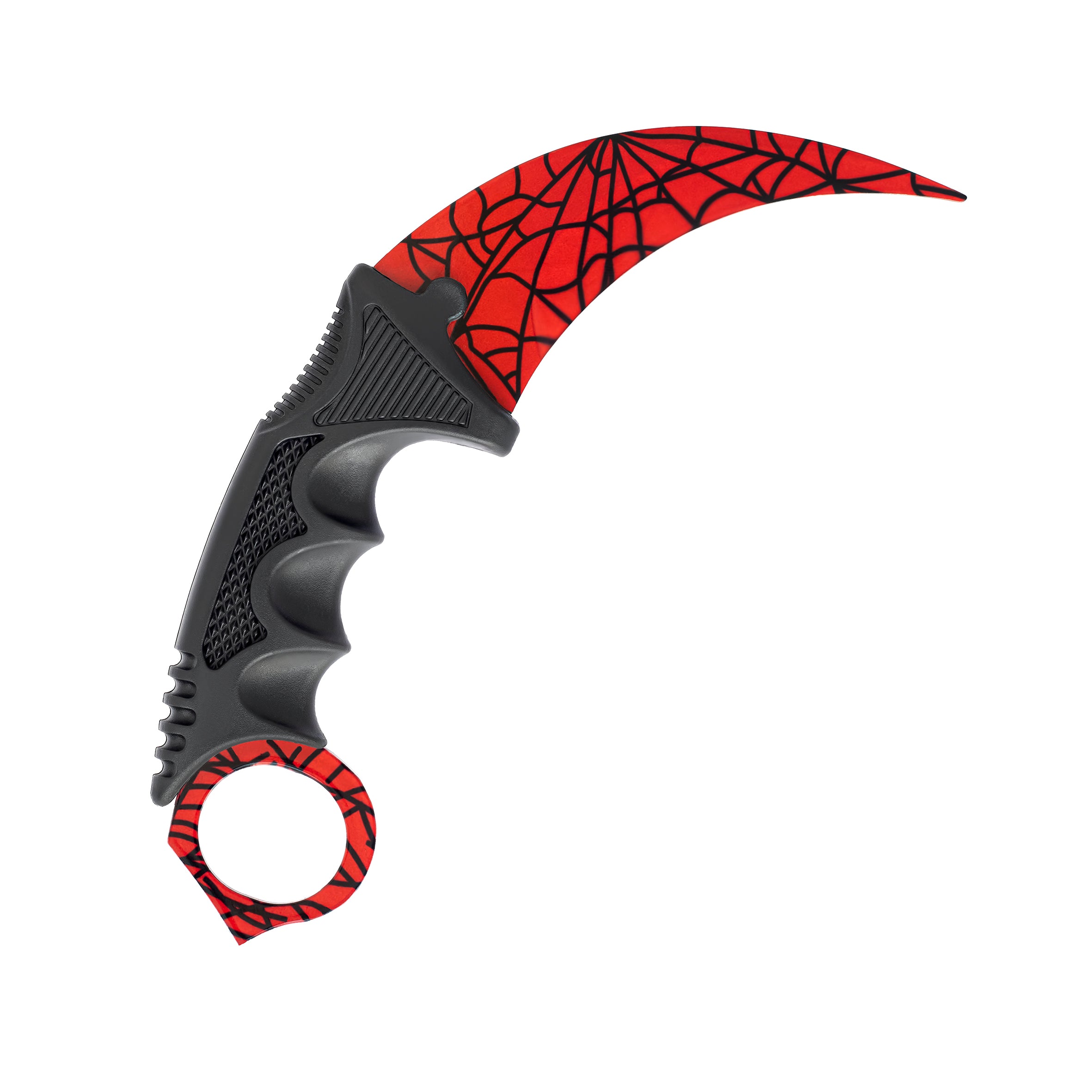 Karambit knife Crimson Web