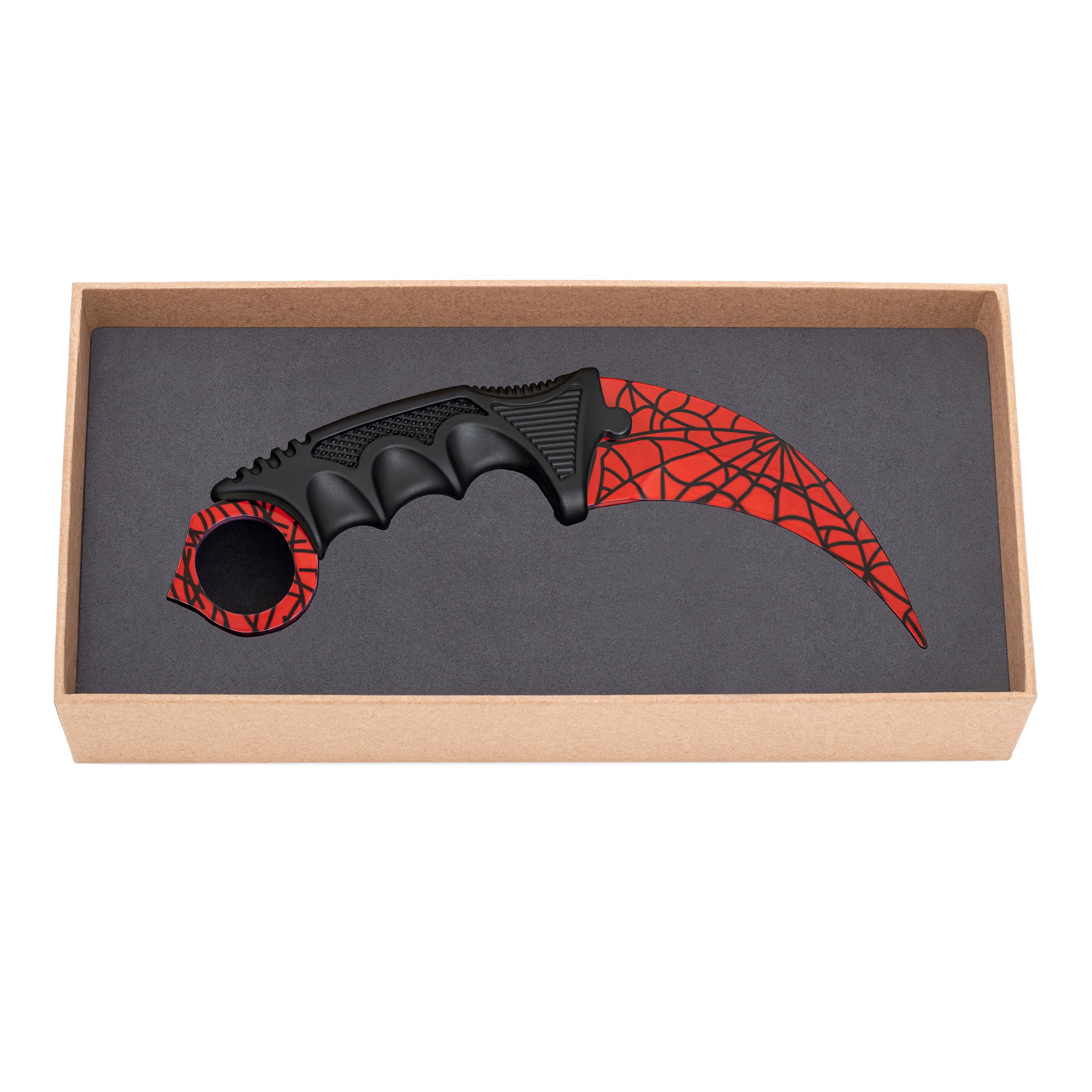 Karambit knife Crimson Web