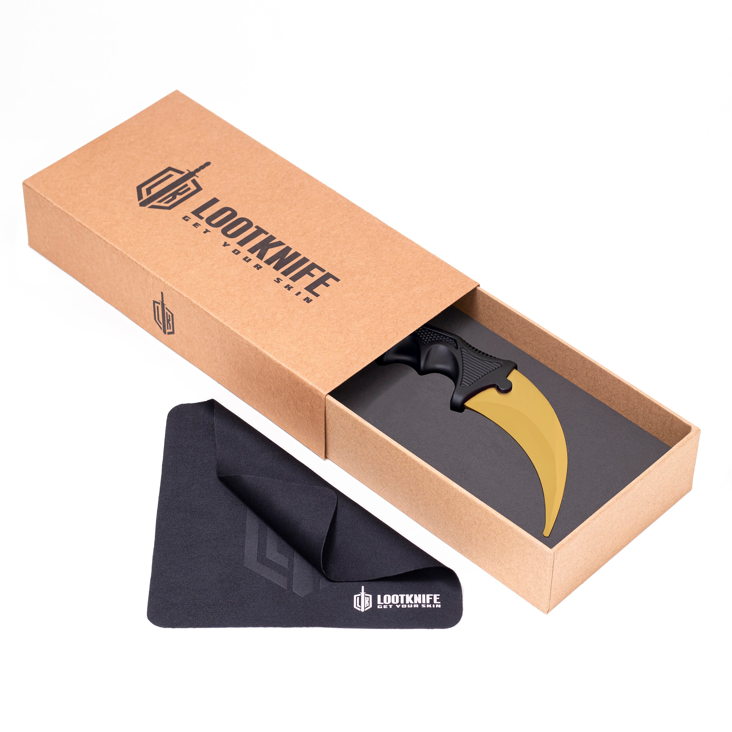 Karambit knife Gold