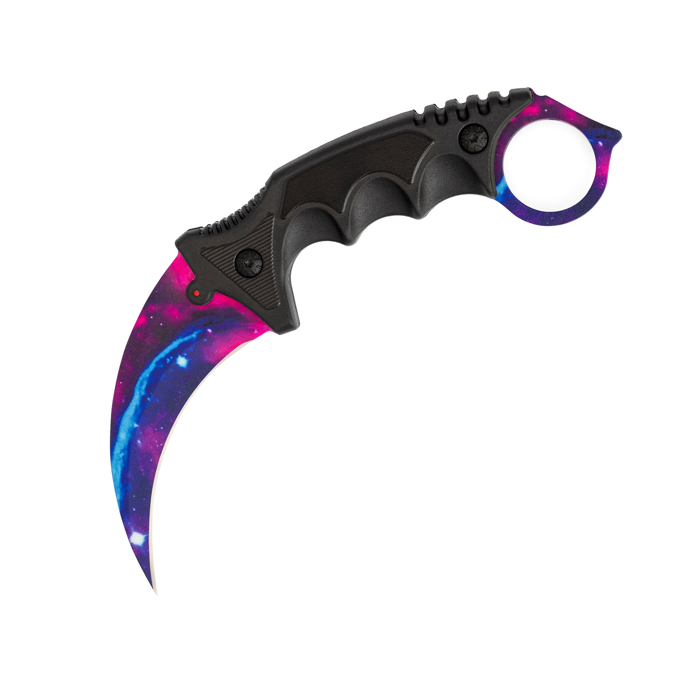 Premium Karambit knife Galaxy Black