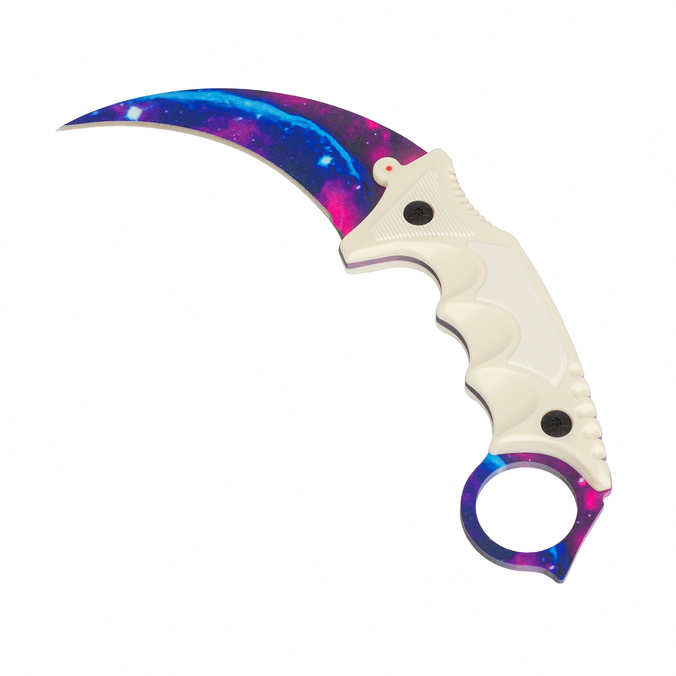Premium Karambit knife White Galaxy